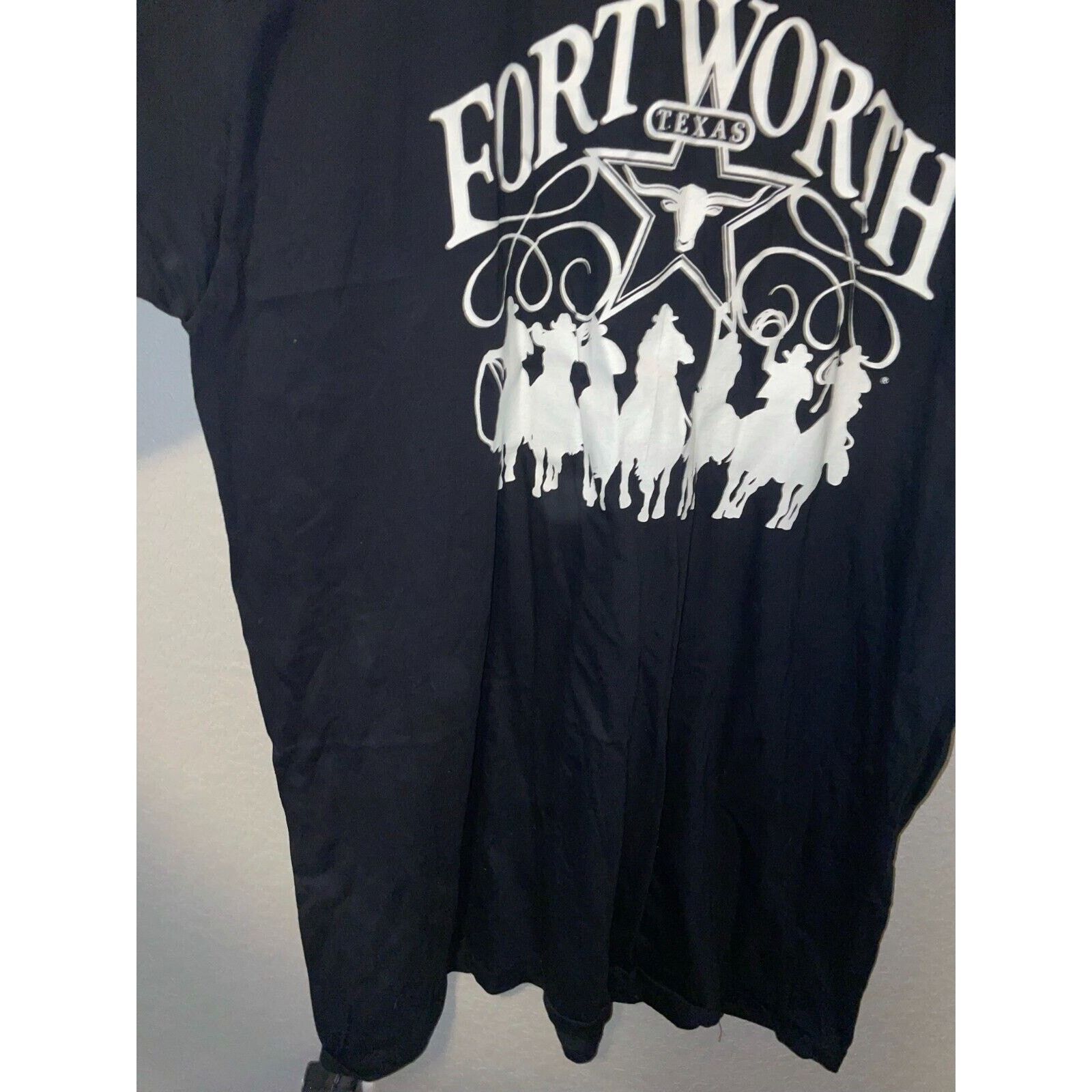 Vintage Vintage Fort Worth Sleeper Shirt Tee Horse Cowboys OS 90s Size US XXL / EU 58 / 5 - 4 Thumbnail
