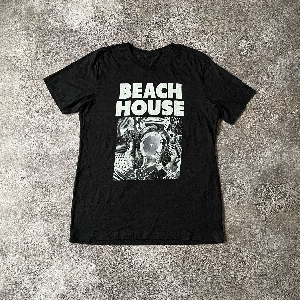 Vintage Vintage Y2K Beach House Abstract Graphic Tee Black Archive M Size US M / EU 48-50 / 2 - 2 Thumbnail
