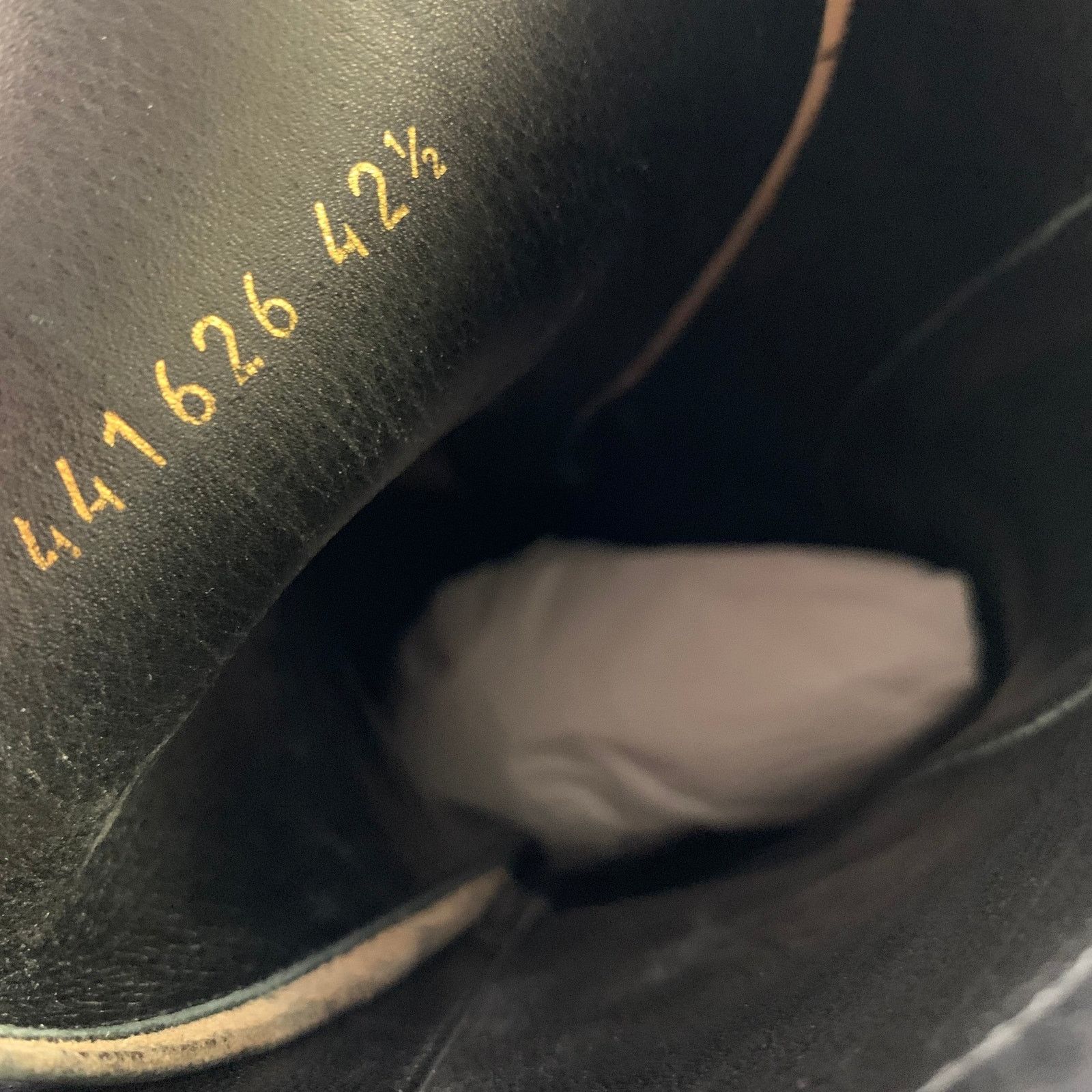 Alexander McQueen ALEXANDER MCQUEEN Size 9.5 Black Leather Lace Up Boots Size US 9.5 / EU 42-43 - 8 Thumbnail