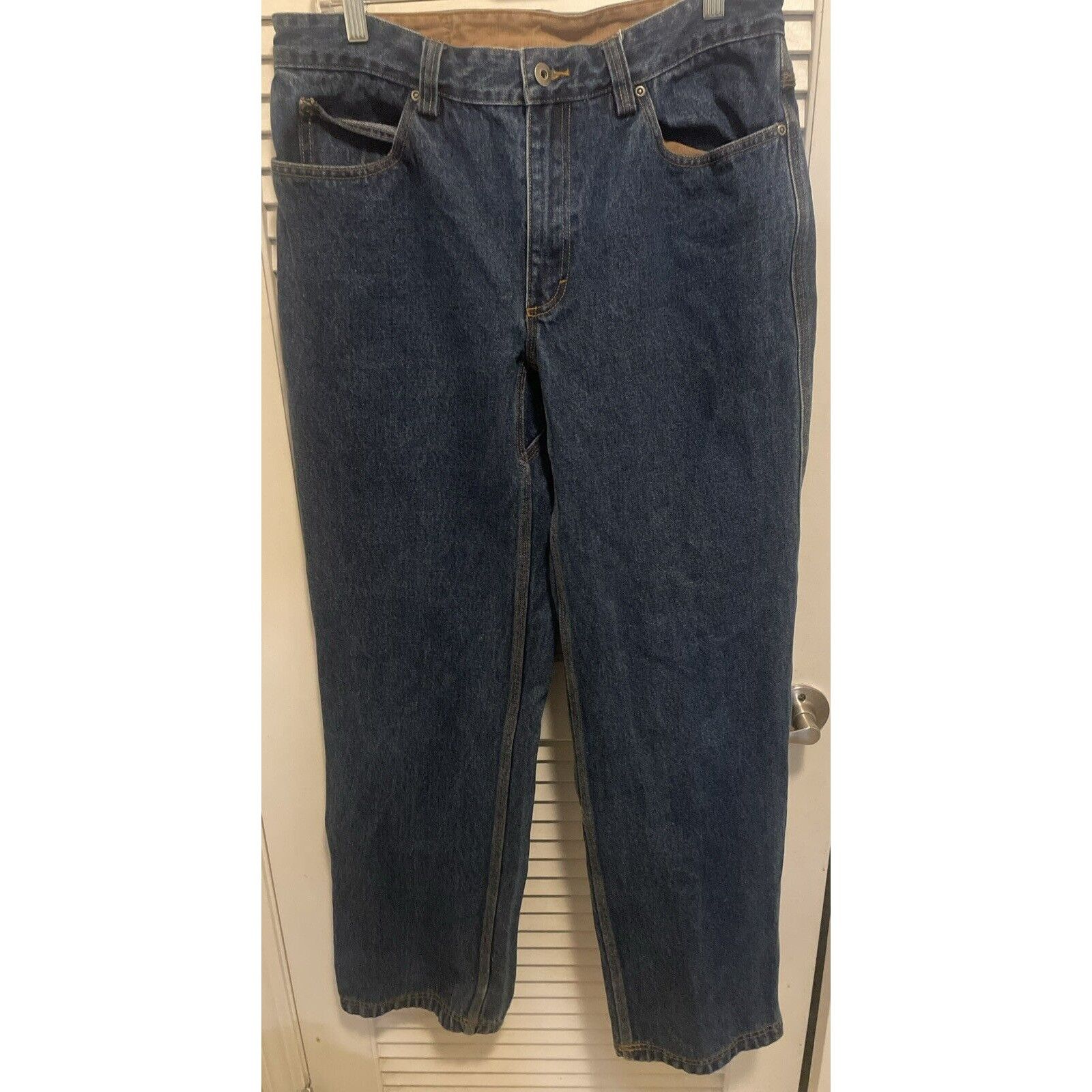 Duluth Trading Company Duluth Trading Co. Men’s Jeans Denim Workwear Straight Leg O Size US 34 / EU 50 - 1 Thumbnail