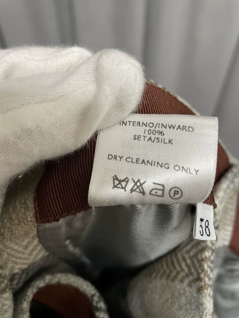Loro Piana LORO PIANA Plaid wool and cashmere skirt Size 25" / US 0 / IT 36 - 8 Thumbnail