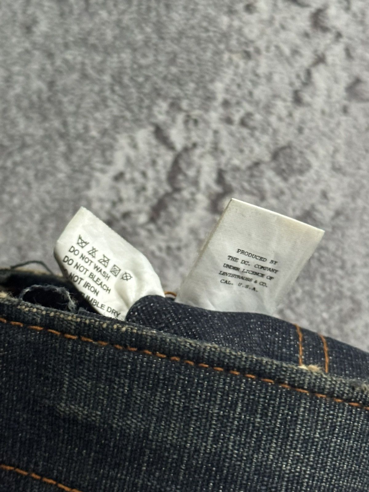 Levi's Levi’s retro 90s vintage denim belt bag shoulder mini shoper Size ONE SIZE - 8 Thumbnail