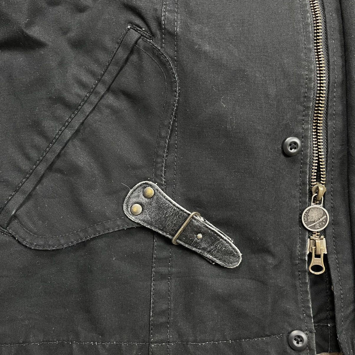 PPFM Ppfm double zipper fur bondage parka jacket vkei style Size US L / EU 52-54 / 3 - 10 Thumbnail