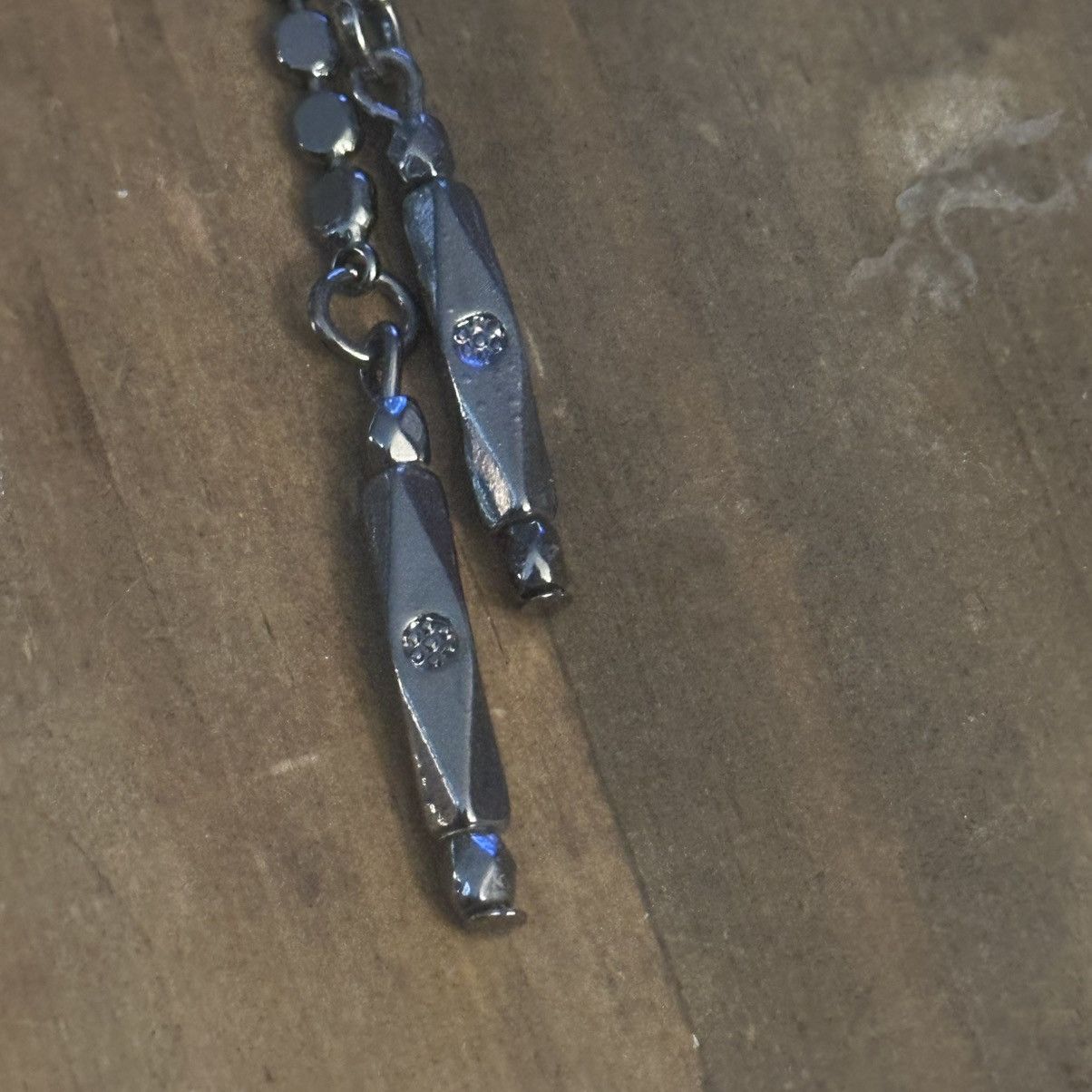 Other Gunmetal dot chain Y necklace Size ONE SIZE - 3 Thumbnail