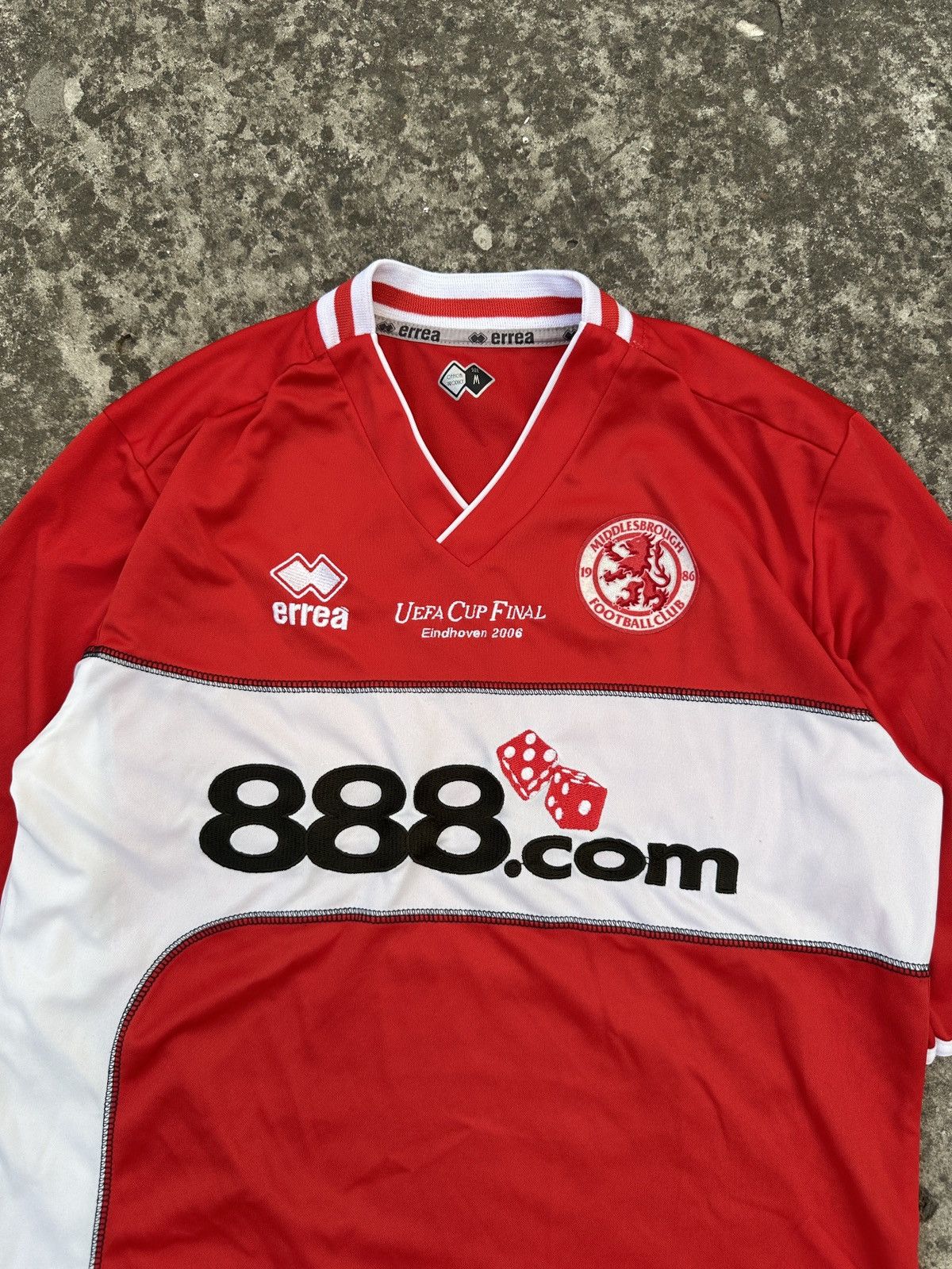 Errea × Vintage Vintage Errea Middlesbrough Soccer Jersey Streetwear Rare Size US M / EU 48-50 / 2 - 2 Thumbnail