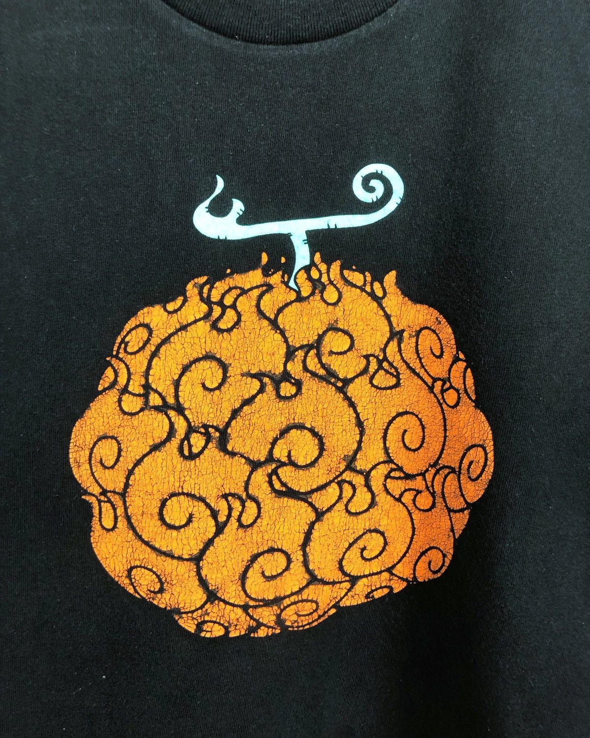 One Piece One Piece Mera Mera No Mi Devil Fruit Portgas D. Ace Tee Size US L / EU 52-54 / 3 - 3 Thumbnail