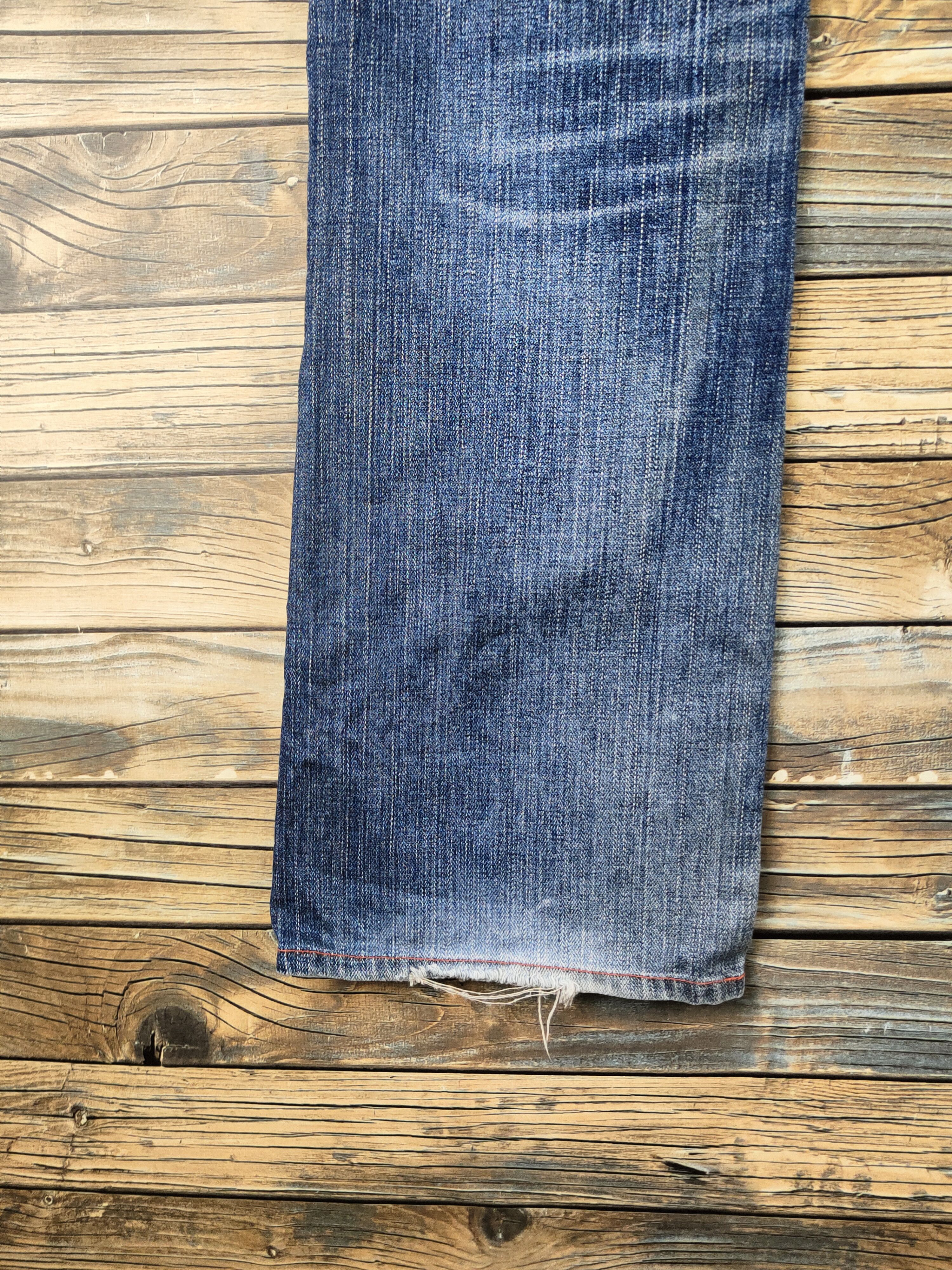 Levi's Levi's Blue Distressed Ripped Jeans #S2925 Size US 31 - 9 Thumbnail