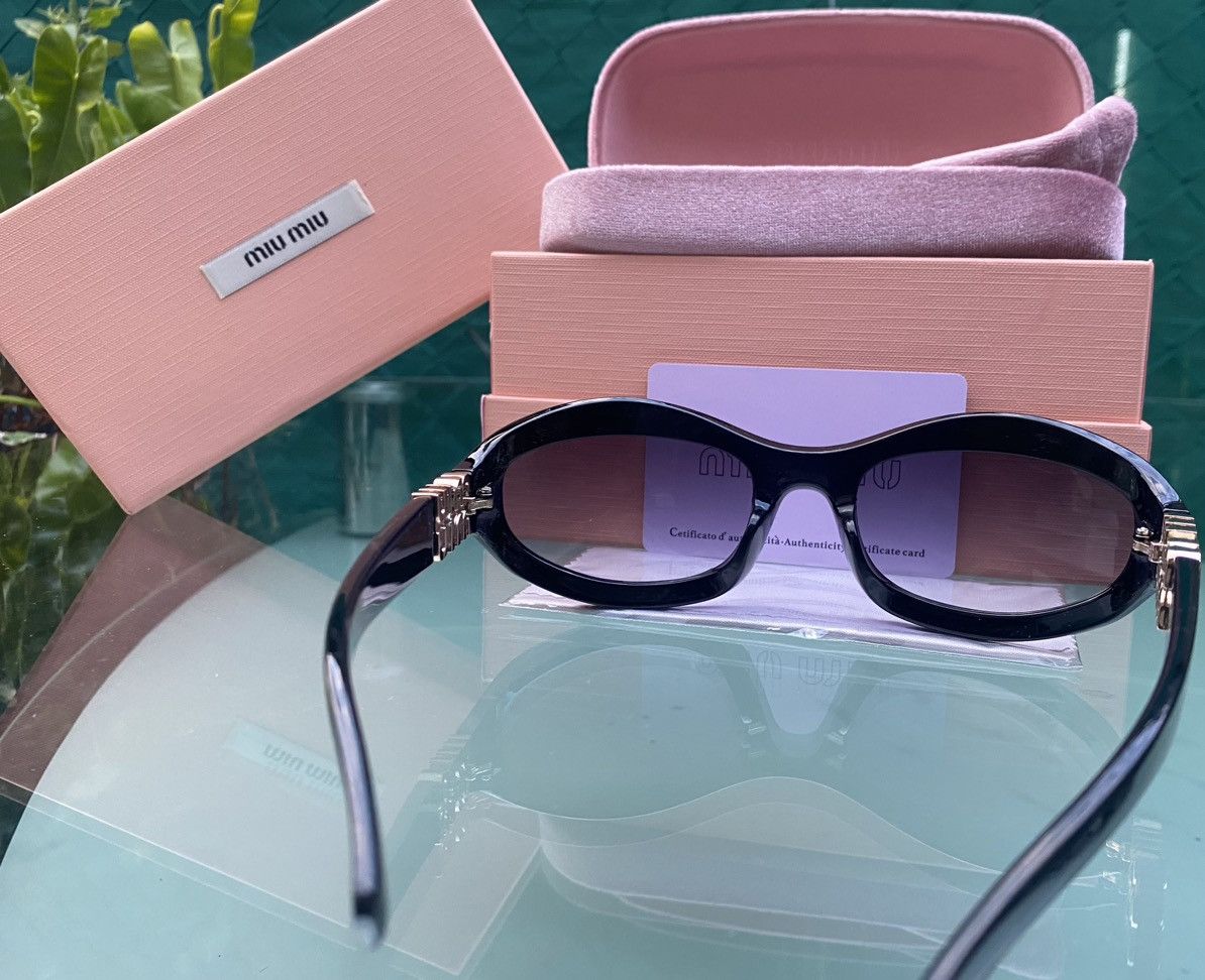 Miu Miu MIU MIU A03 Sunglasses Size ONE SIZE - 6 Thumbnail