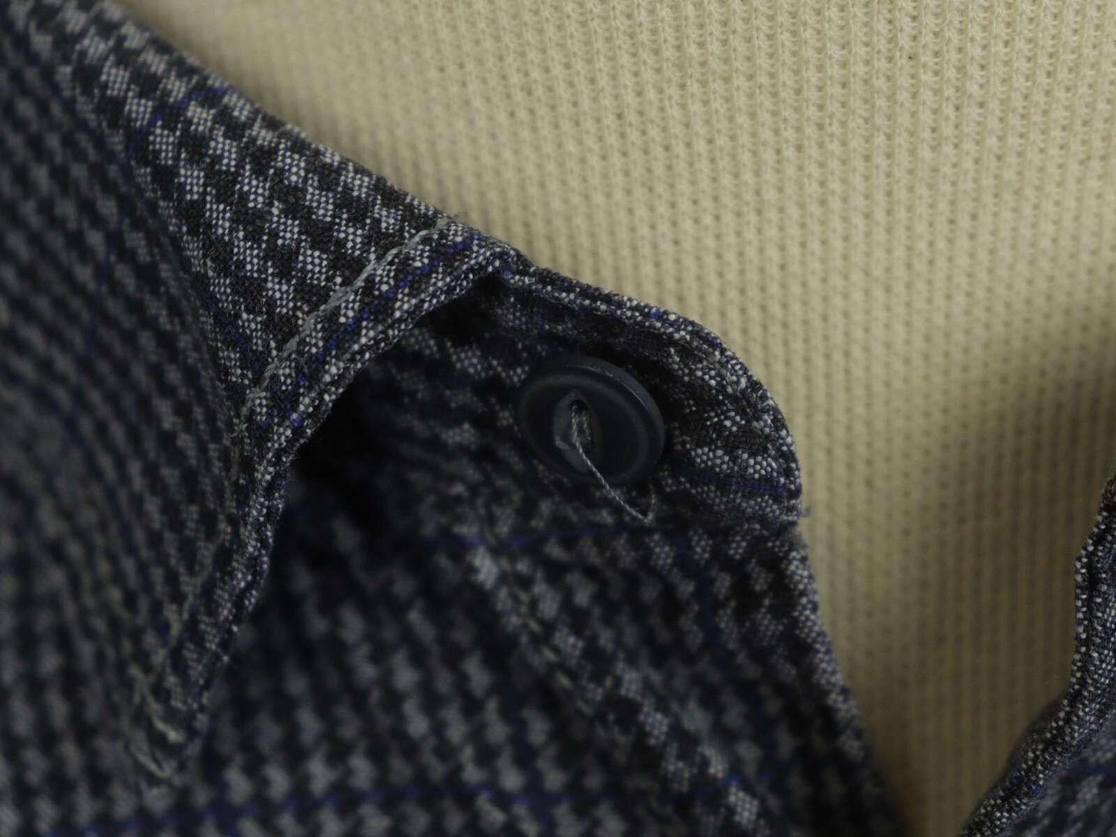 Diesel Diesel Co. Multi Houndstooth Cotton Collared Shirt Size L Size US L / EU 52-54 / 3 - 7 Thumbnail
