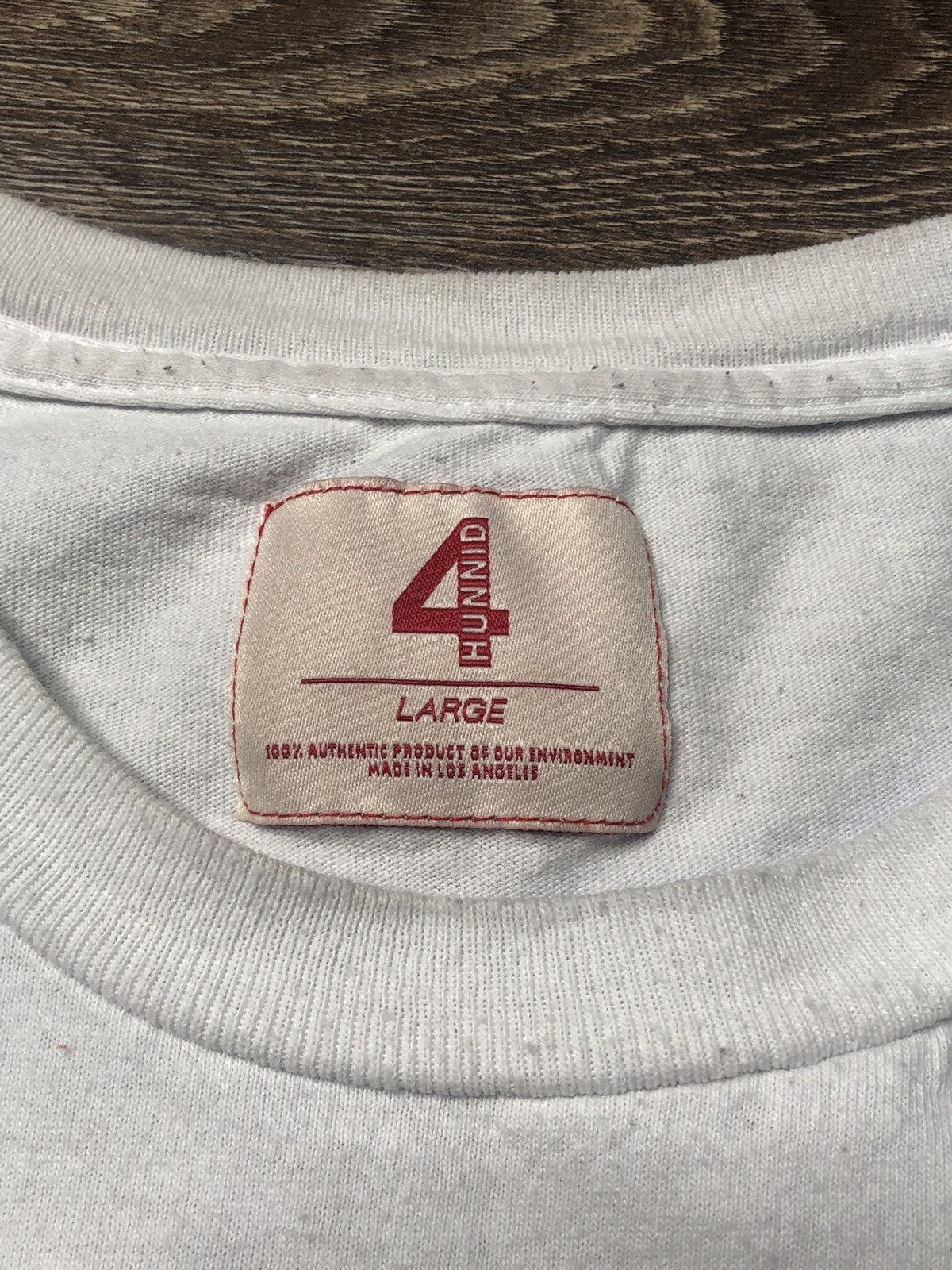 4HUNNID YG 4hunnit short sleeve in white Size US L / EU 52-54 / 3 - 3 Thumbnail