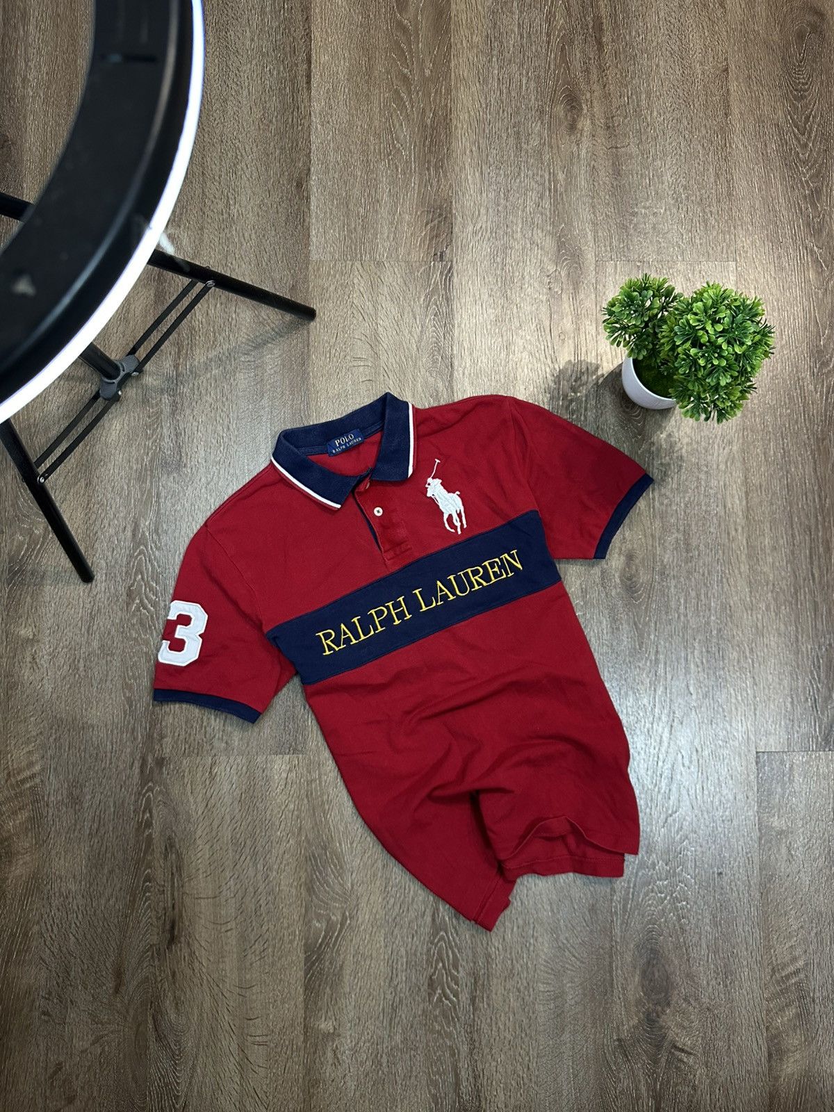 Polo Ralph Lauren Polo Ralph Lauren T-Shirt Big Logo Vintage Size US S / EU 44-46 / 1 - 2 Thumbnail