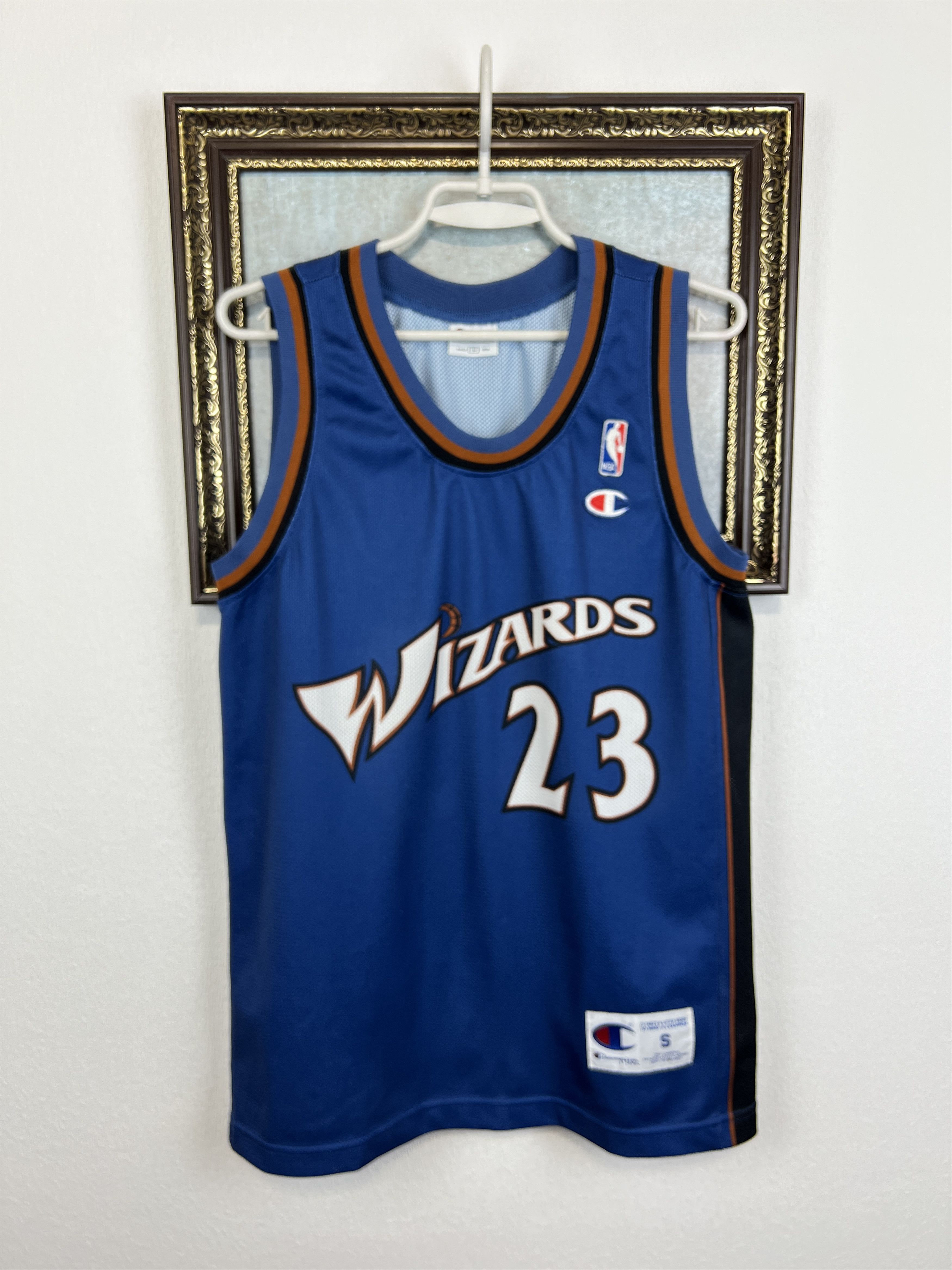 Champion Vintage Champion Washington Wizards Jersey Jordan NBA Shirt Size US S / EU 44-46 / 1 - 1 Thumbnail