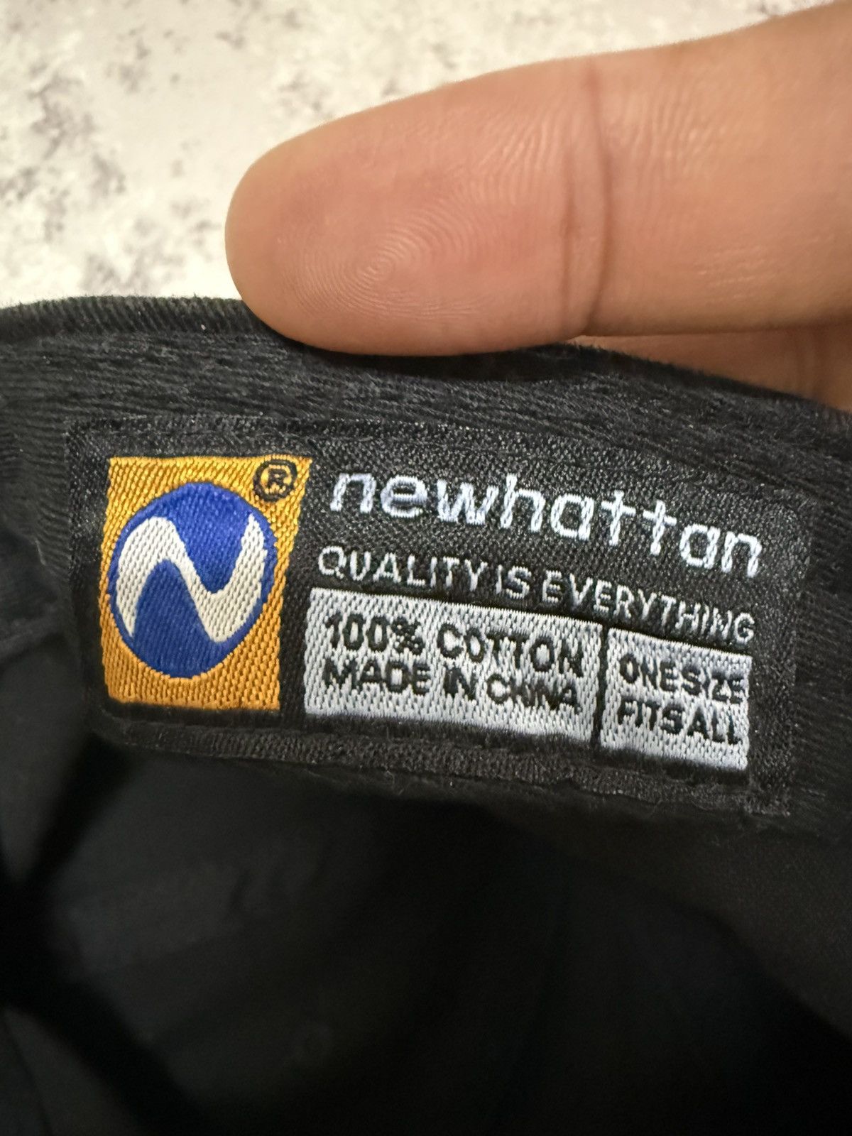 Japanese Brand NEWHATTAN PLAIN BUCKLEBACK ADJUSTABLE CAP Size ONE SIZE - 8 Thumbnail