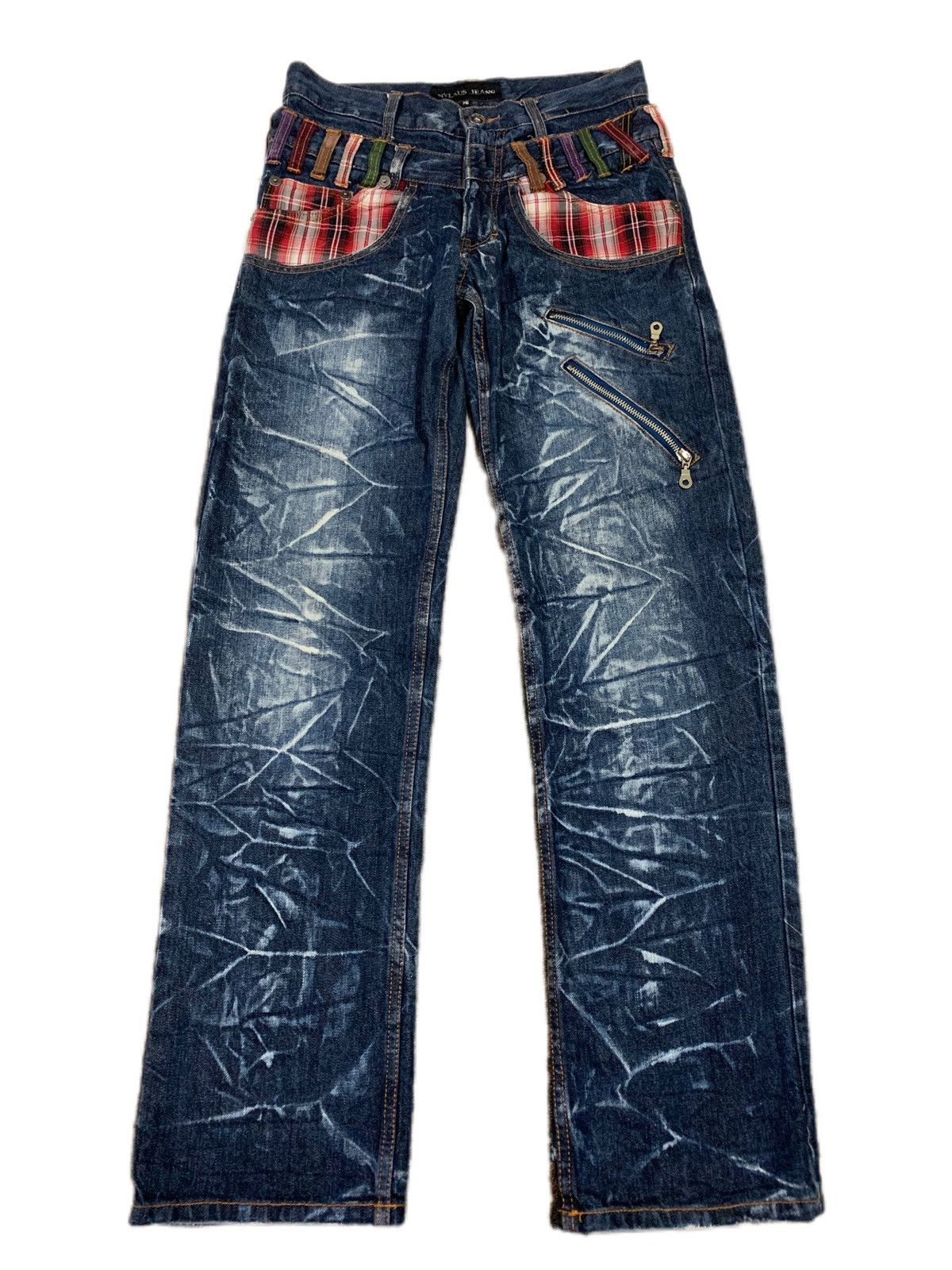 PPFM DISTRESSED DOUBLE WAIST NYLAUS WASHED SICK CLAW HONEYCOMB Size US 29 - 1 Thumbnail