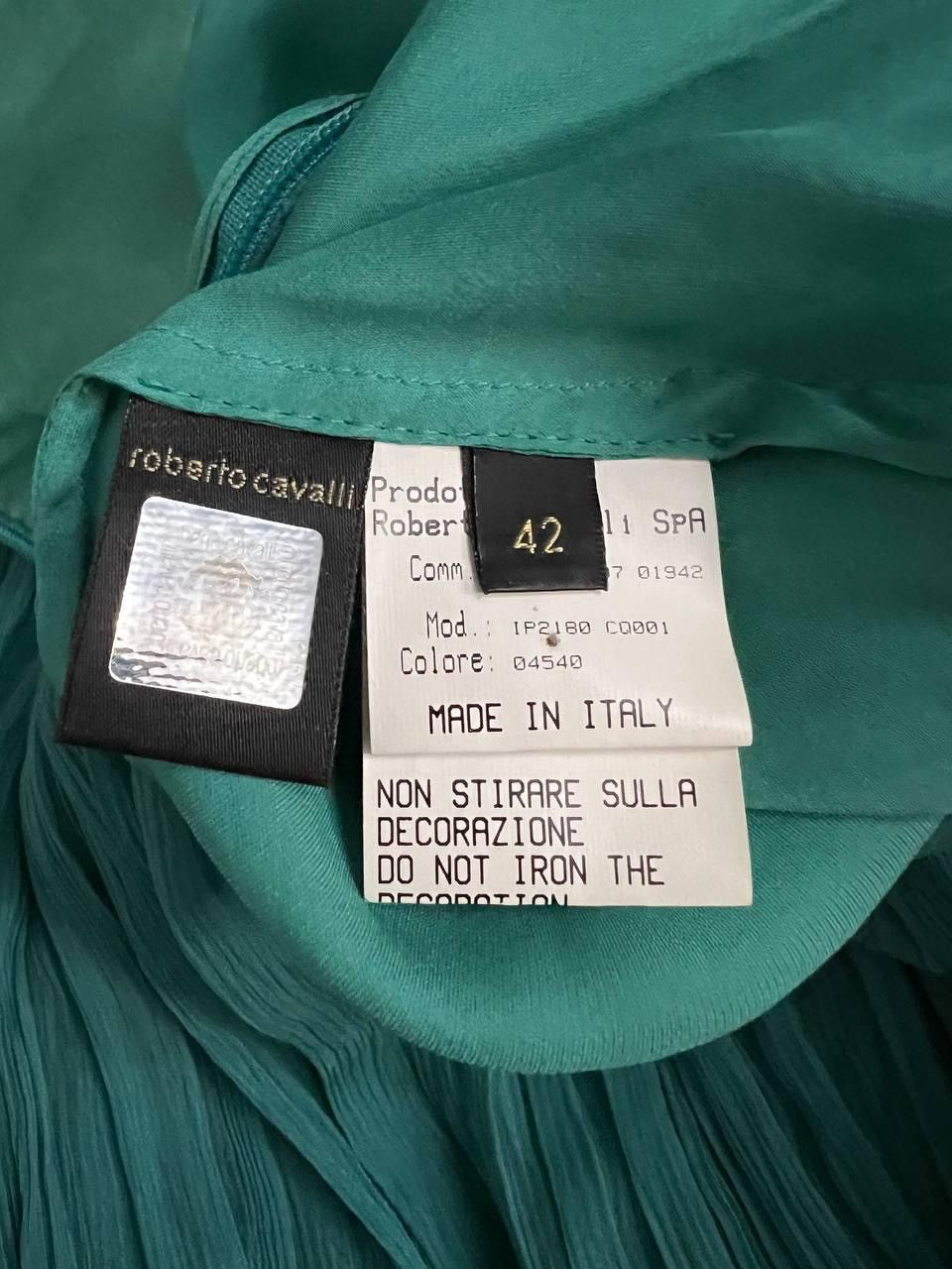 Roberto Cavalli Roberto Cavalli silk midi dress Size M / US 6-8 / IT 42-44 - 3 Thumbnail
