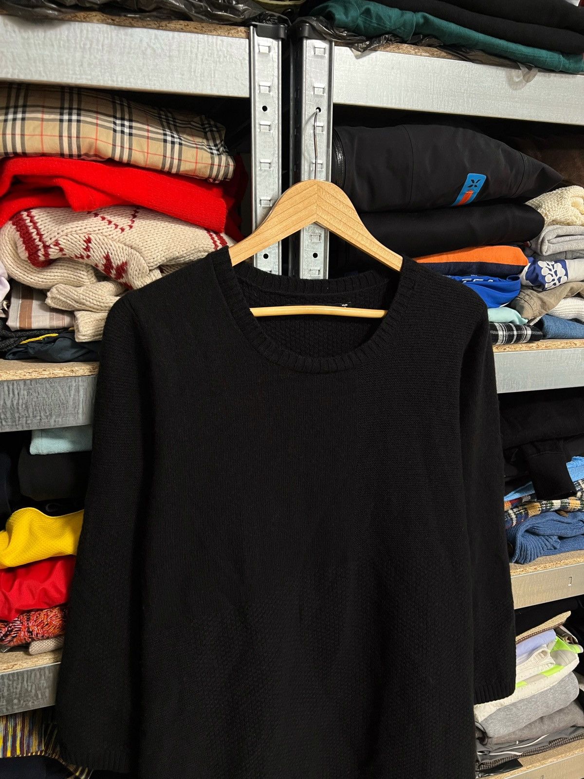 Designer × Gudrun Sjoden Gudrun Sjoden Long Sleeve Knitted Sweater Dress Sz XL Sjöden Size XL / US 12-14 / IT 48-50 - 2 Thumbnail