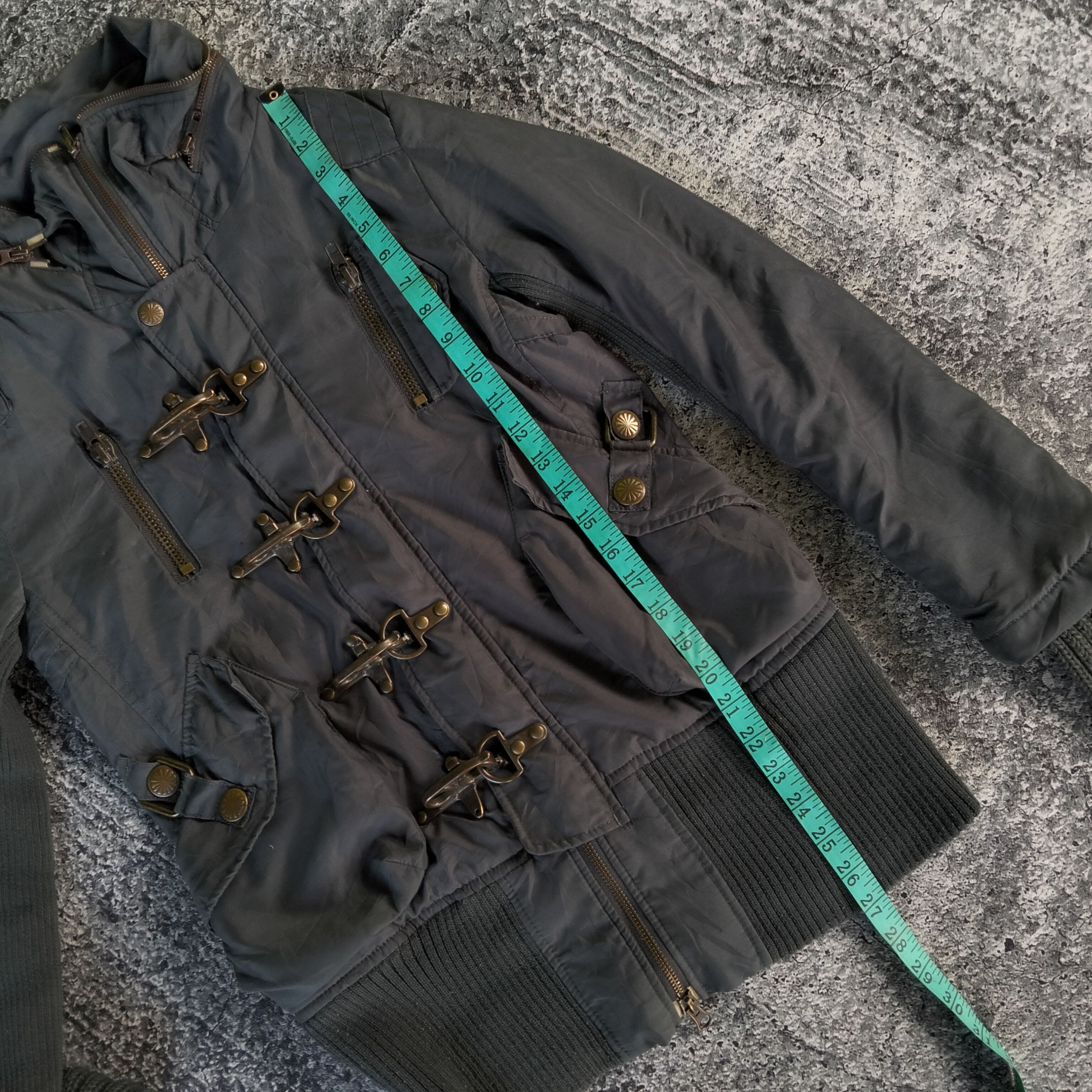 If Six Was Nine Japanese Madmind Fur Hoodie Bondage Jacket Lgb If6w9 Style Size US S / EU 44-46 / 1 - 18 Thumbnail