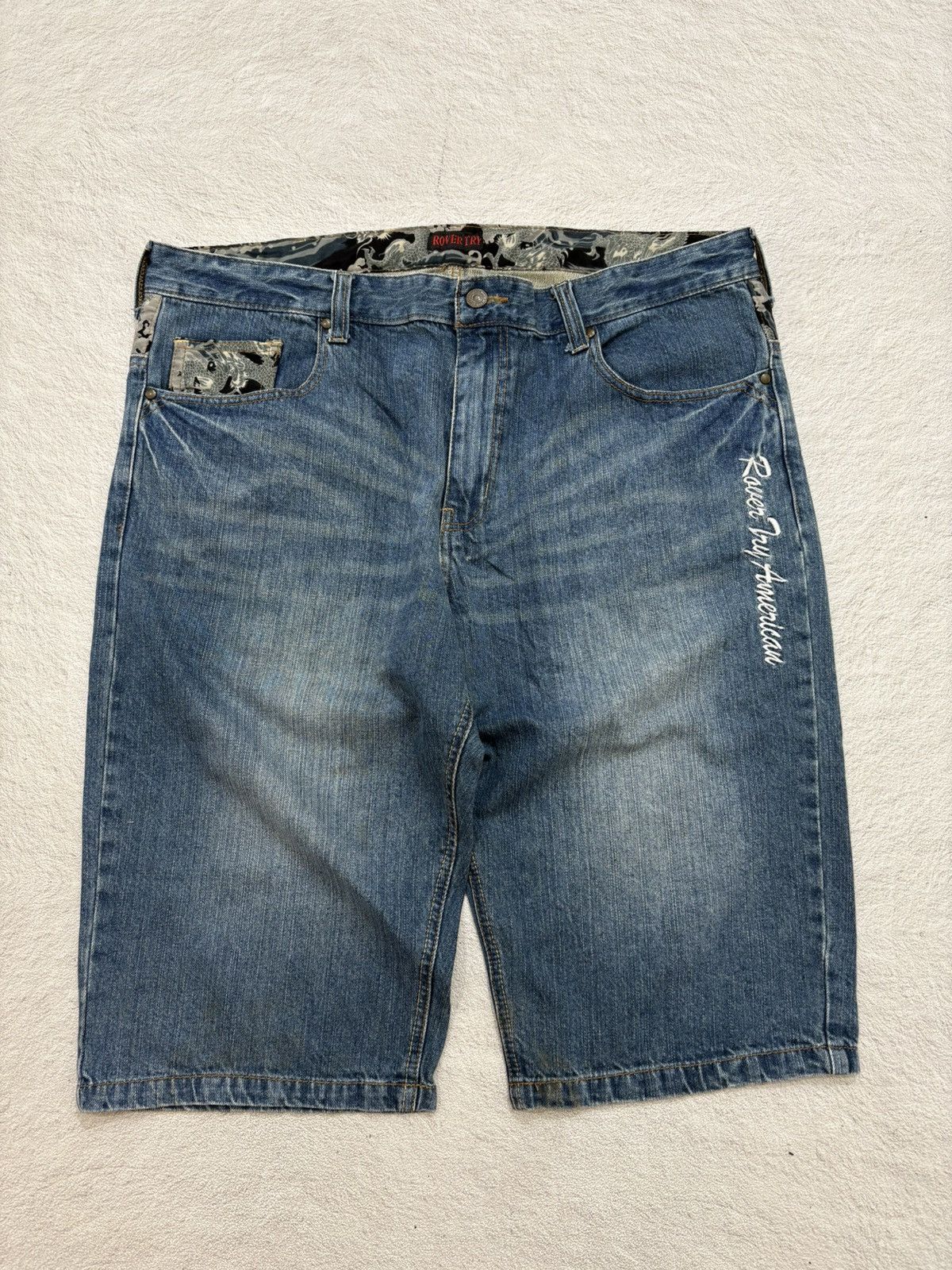 Kapital 2000s Rovertry traditional wash Jorts denim Y2k style Size US 36 / EU 52 - 5 Thumbnail