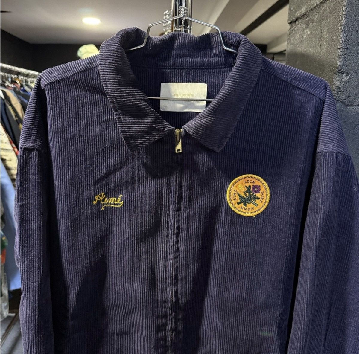 Aime Leon Dore Aimé Leon Dore World's Borough Teamster Jacket Blue 2XL Size US XXL / EU 58 / 5 - 2 Thumbnail