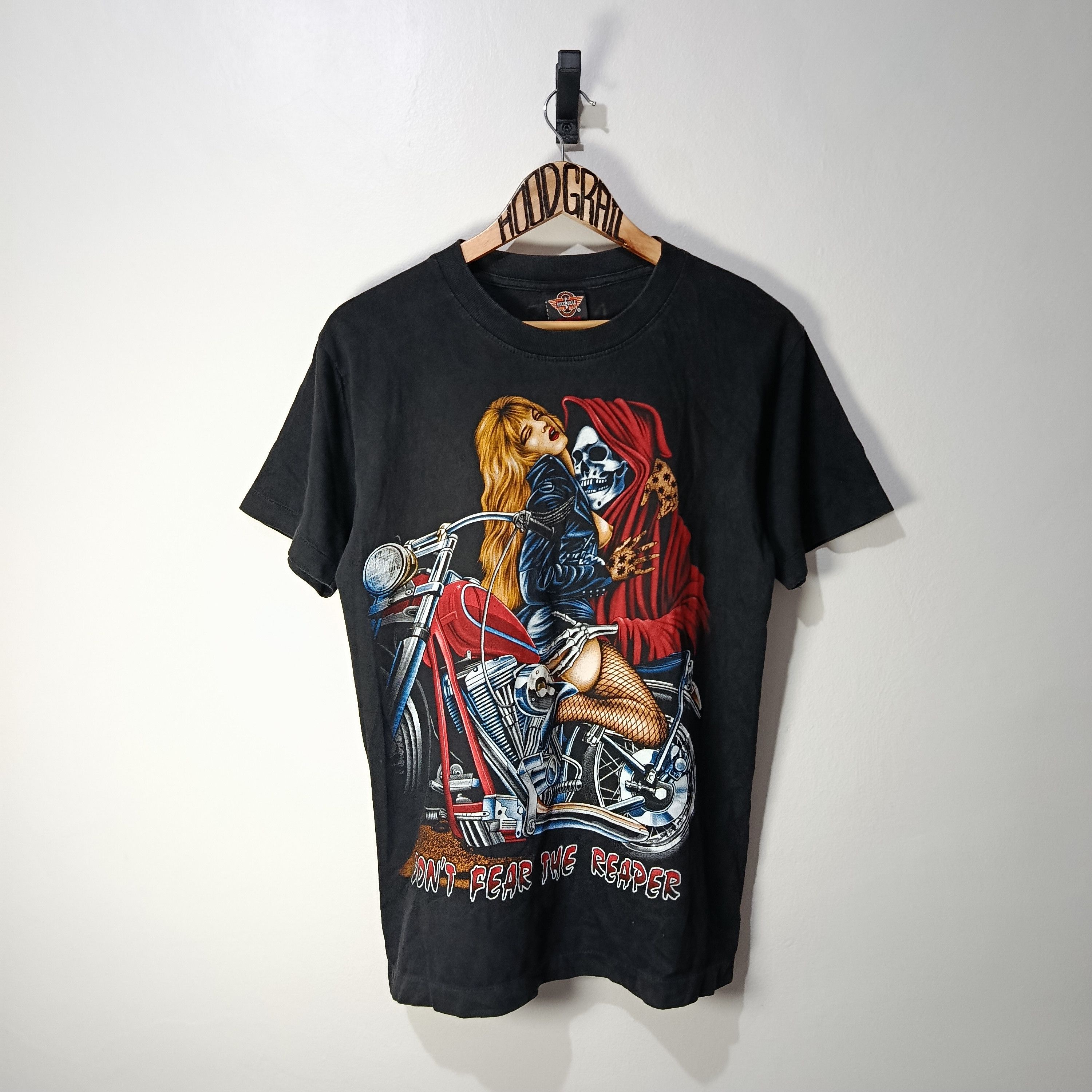 Vintage Vintage Rock Eagle “Do Not Fear the Reaper” Biker Tee Size US M / EU 48-50 / 2 - 3 Thumbnail