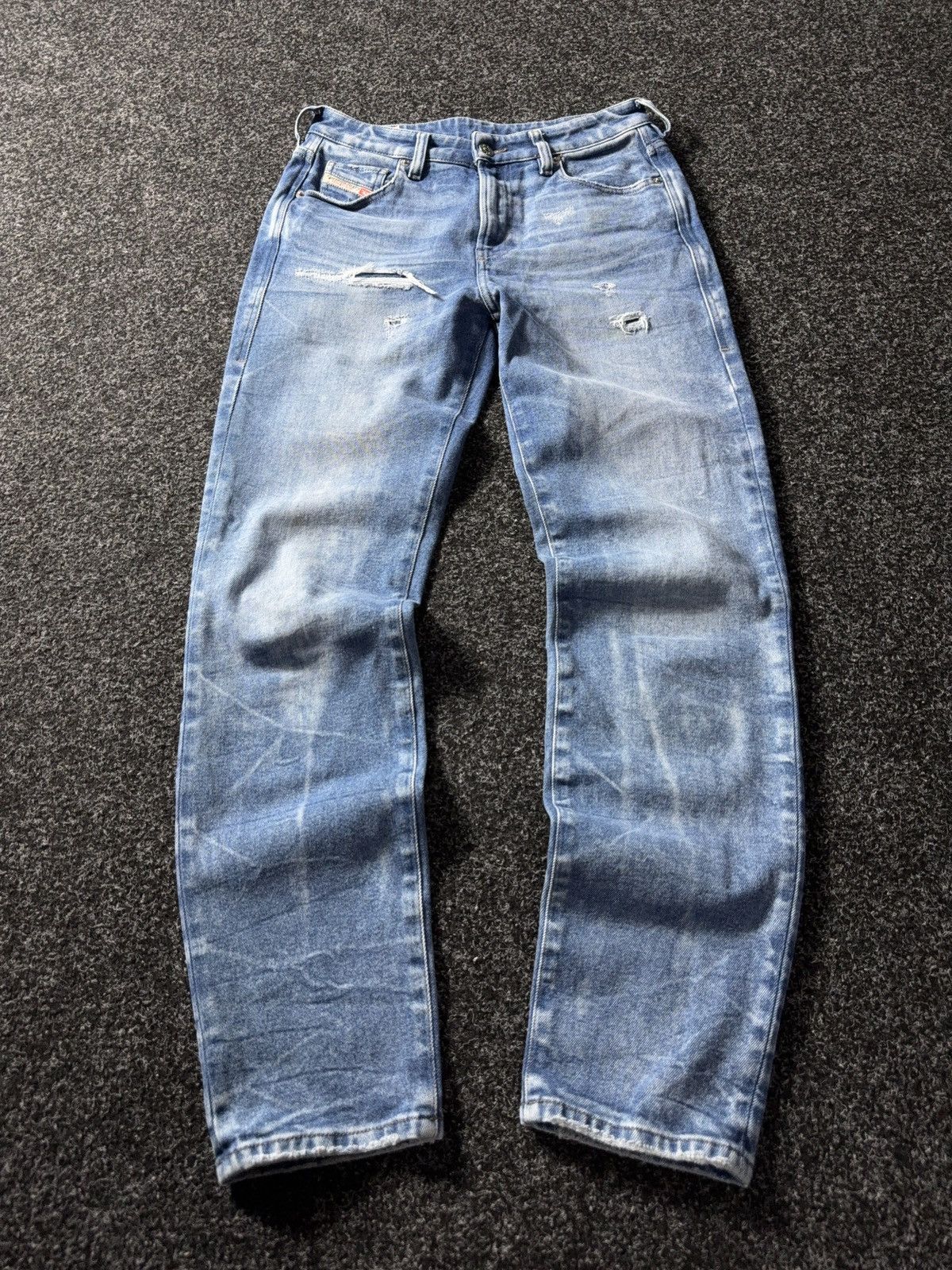 Diesel × If Six Was Nine × Vintage Vintage Diesel Industry Distressed Jeans skinny denim pants Size 28" / US 6 / IT 42 - 1 Thumbnail
