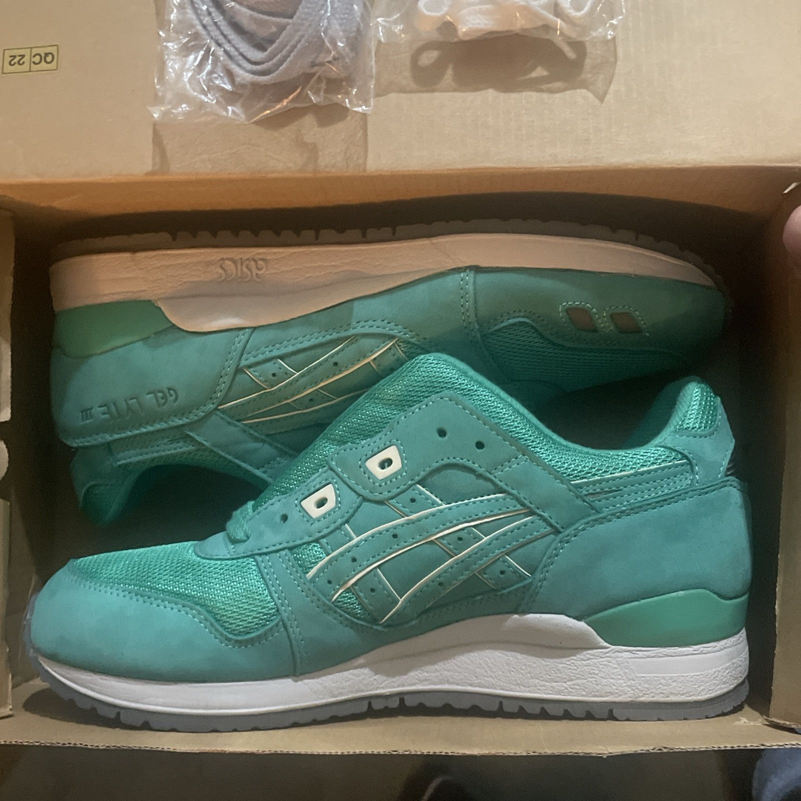 Ronnie Fieg Asics Gel Lyte 3 Ronnie Fieg Mint Leaf Size US 8 / EU 41 - 3 Thumbnail