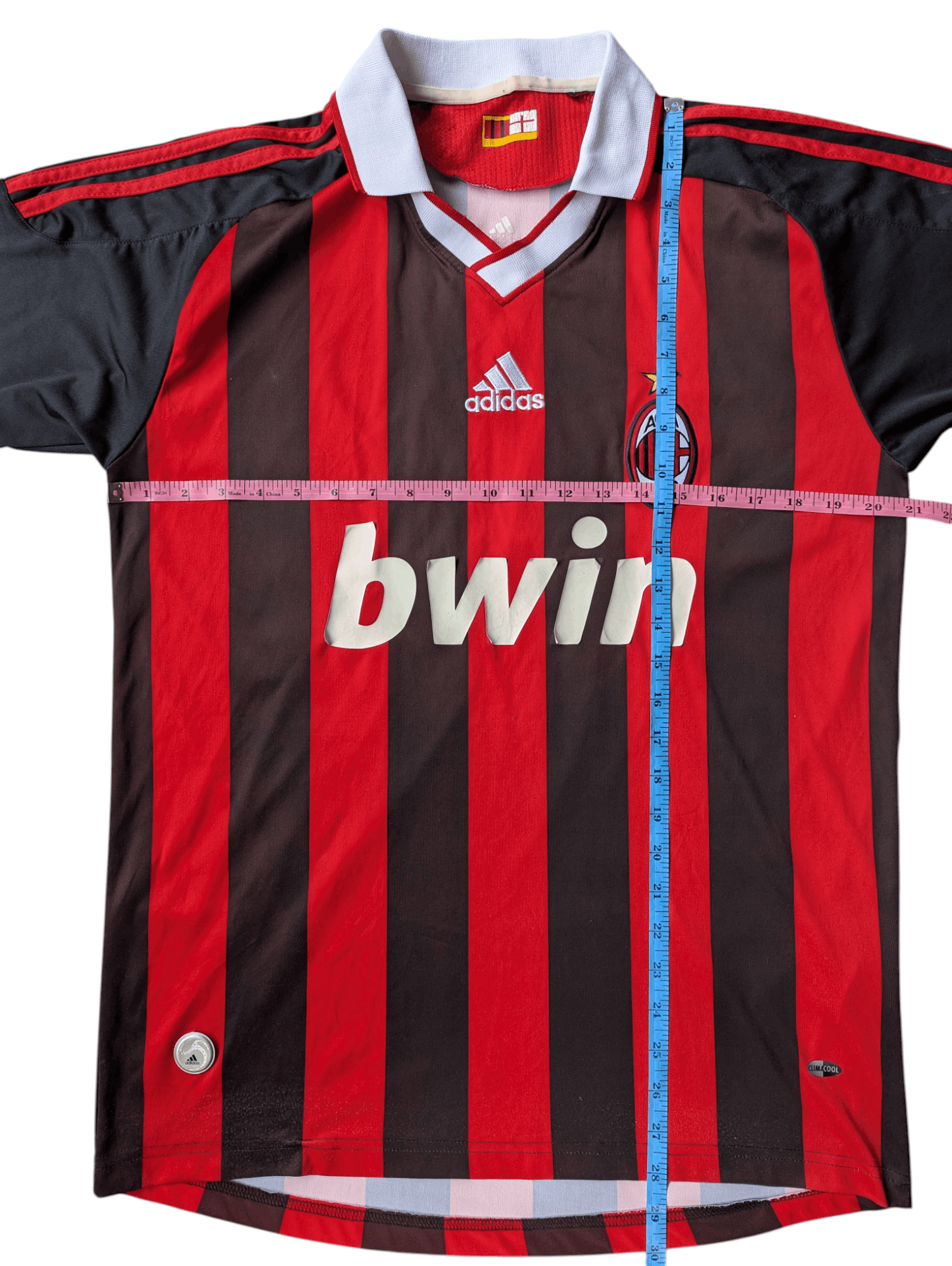 Other ADIDAS AC MILAN 2009/10 FOOTBALL SOCCER JERSEY Size US L / EU 52-54 / 3 - 6 Thumbnail