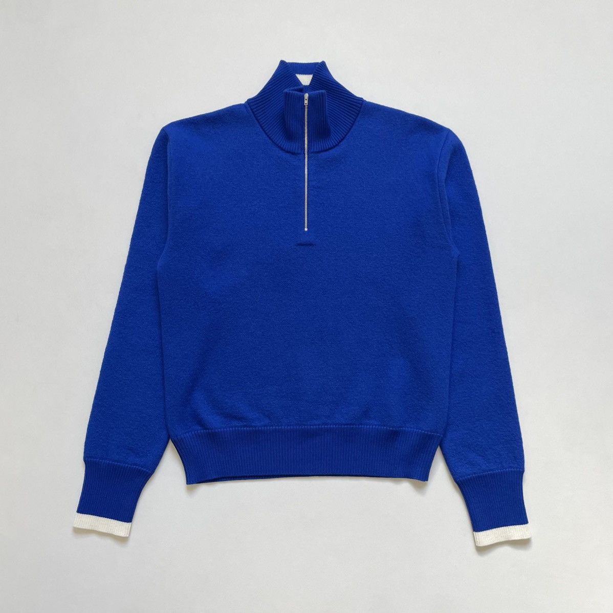 Maison Margiela A/W 21 Brushed Wool ‘Quarter Zip’ Sweater Size US M / EU 48-50 / 2 - 15 Thumbnail