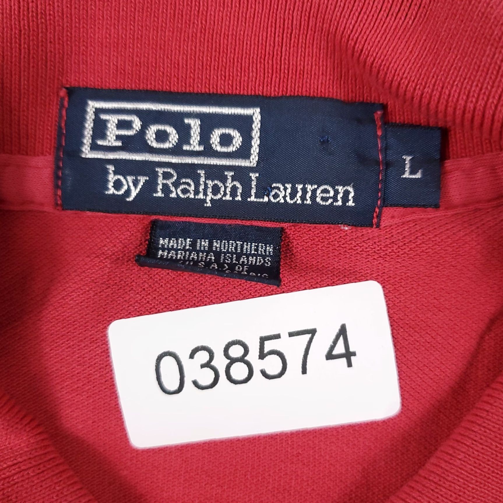 Ralph Lauren VINTAGE Ralph Lauren Polo Shirt Mens Large Red Pony Casual Short Sleeve Shirt Adult Large Red Polo Mens Size US L / EU 52-54 / 3 - 8 Thumbnail