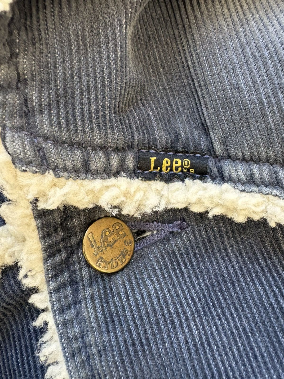 Lee Lee Storm Rider Vintage 70s Sherpa Faded Corduroy Jacket M Size US M / EU 48-50 / 2 - 6 Thumbnail