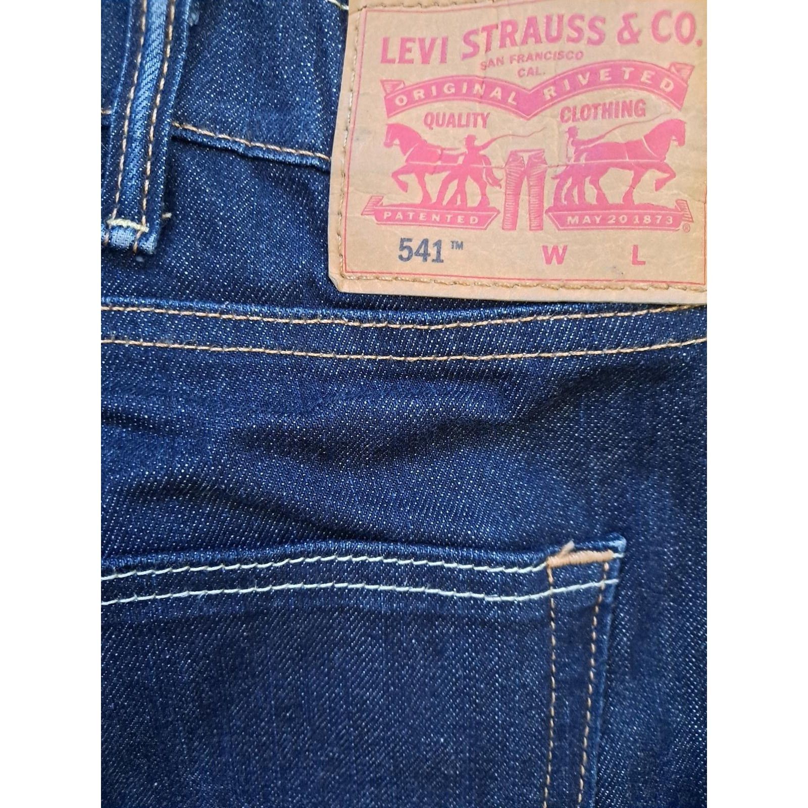 Levi's Levi's 541 Dark Blue Jeans Red Tag Size 44x32 Size US 32 / EU 48 - 2 Thumbnail