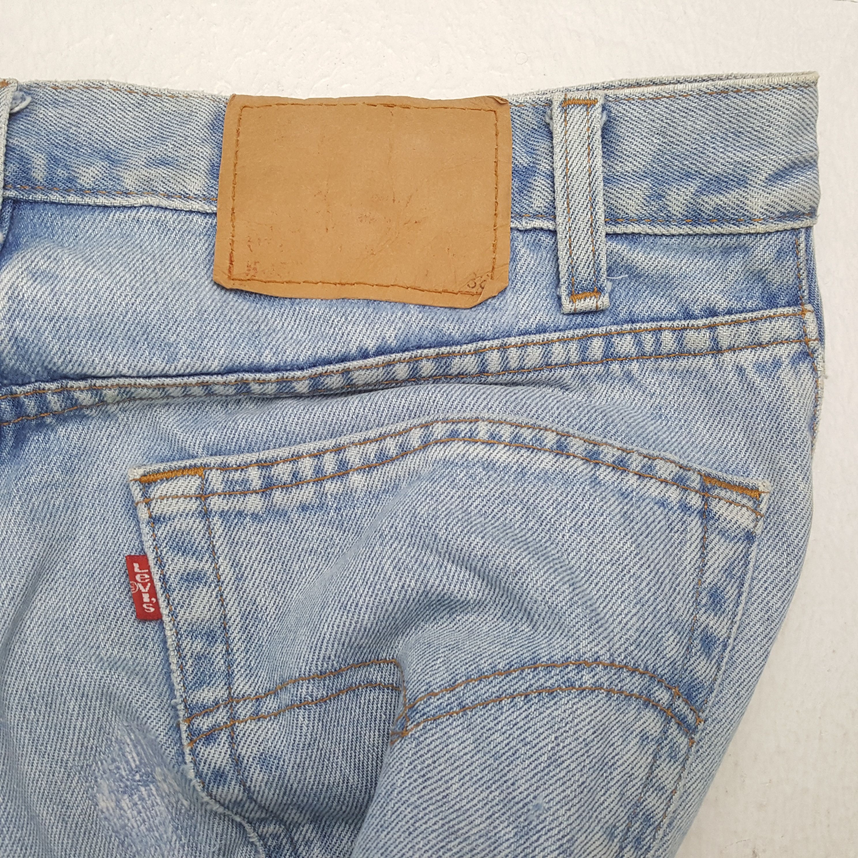 Levi's × Vintage LEVI'S Streetwear Style Distressed Jeans Size US 32 / EU 48 - 14 Thumbnail