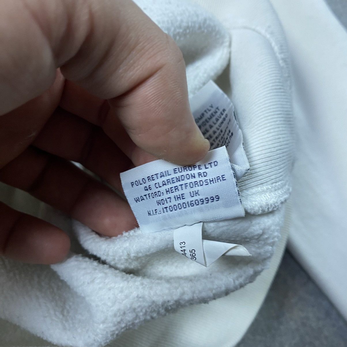 Polo Ralph Lauren Polo Ralph Lauren big pony hoodie White Size US S / EU 44-46 / 1 - 13 Thumbnail