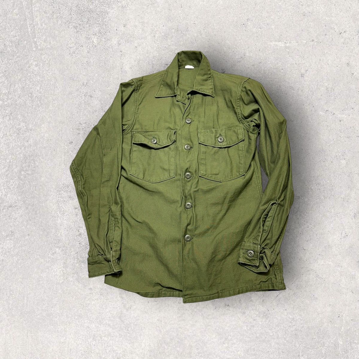 Vintage Vintage Vietnam era military shirt Size US M / EU 48-50 / 2 - 1 Thumbnail