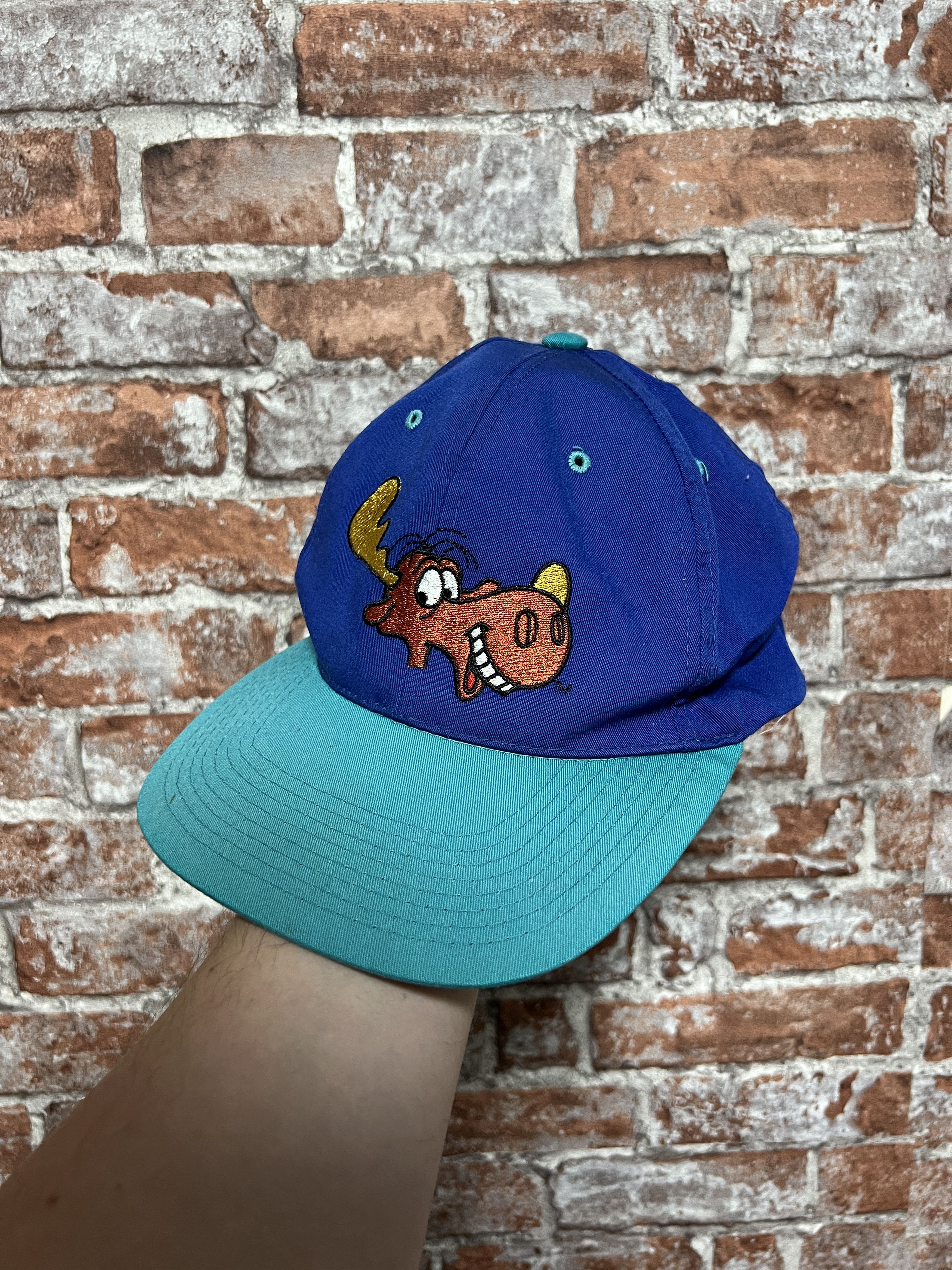 Cartoon Network Vintage 1993 Rocky and Bullwinkle Cartoon Movie Cap Size ONE SIZE - 3 Thumbnail