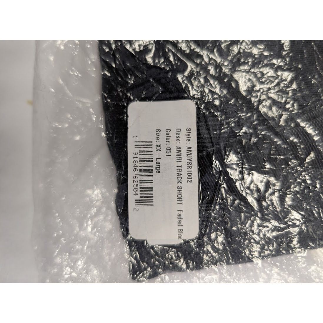 Amiri o1rshd1 Track Shorts in Faded Black Size US 38 / EU 54 - 15 Thumbnail