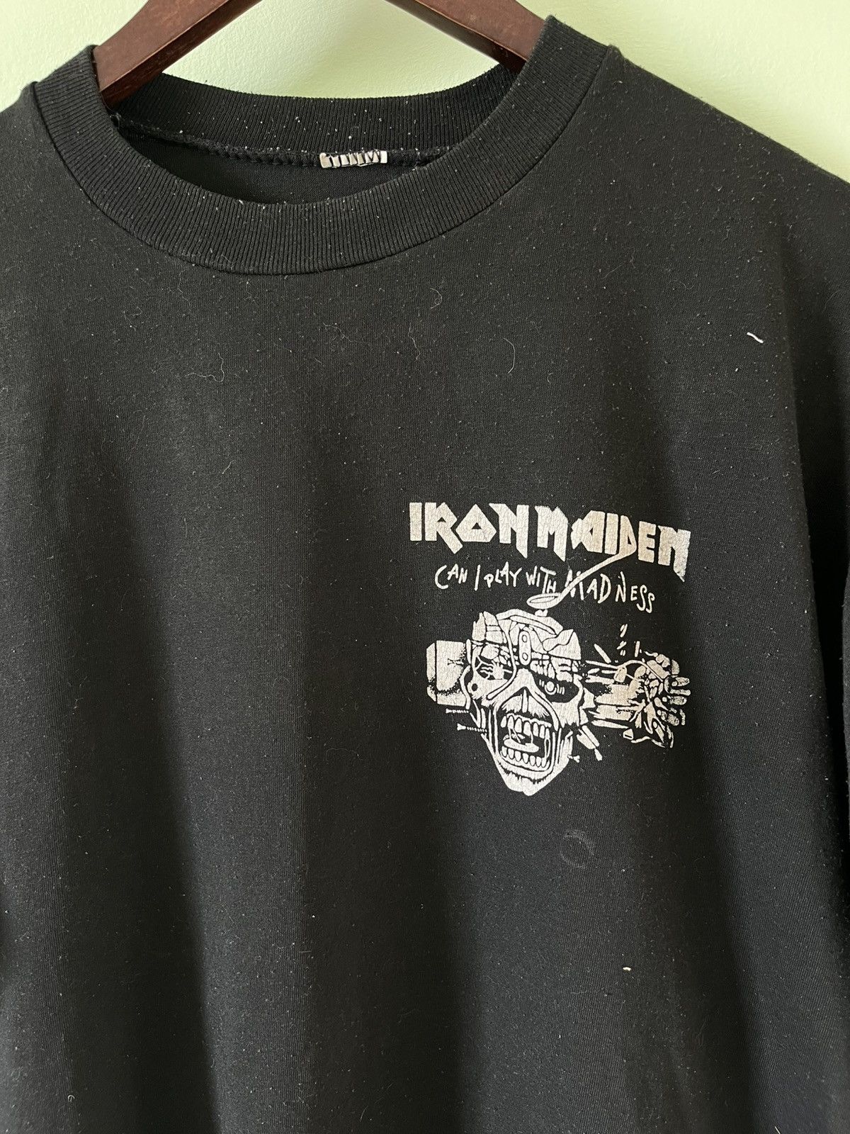 Iron Maiden 1990 Iron Mayden mexican bootleg Size US XL / EU 56 / 4 - 4 Thumbnail