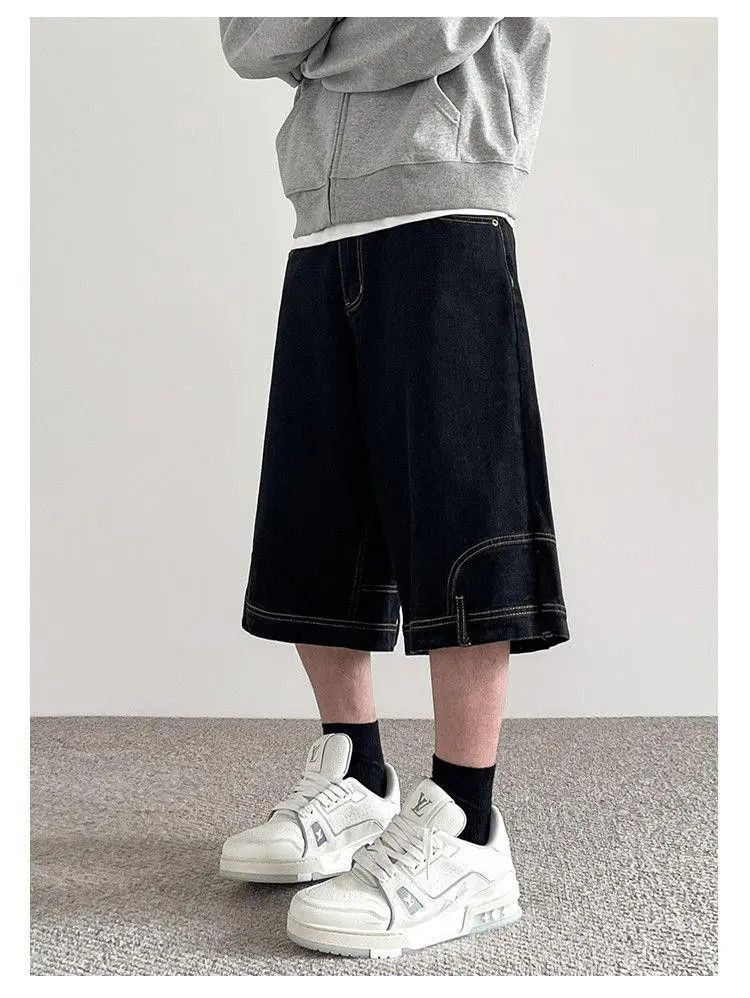 Japanese Brand × Jean Reversable Denim Shorts Size US 30 / EU 46 - 4 Thumbnail
