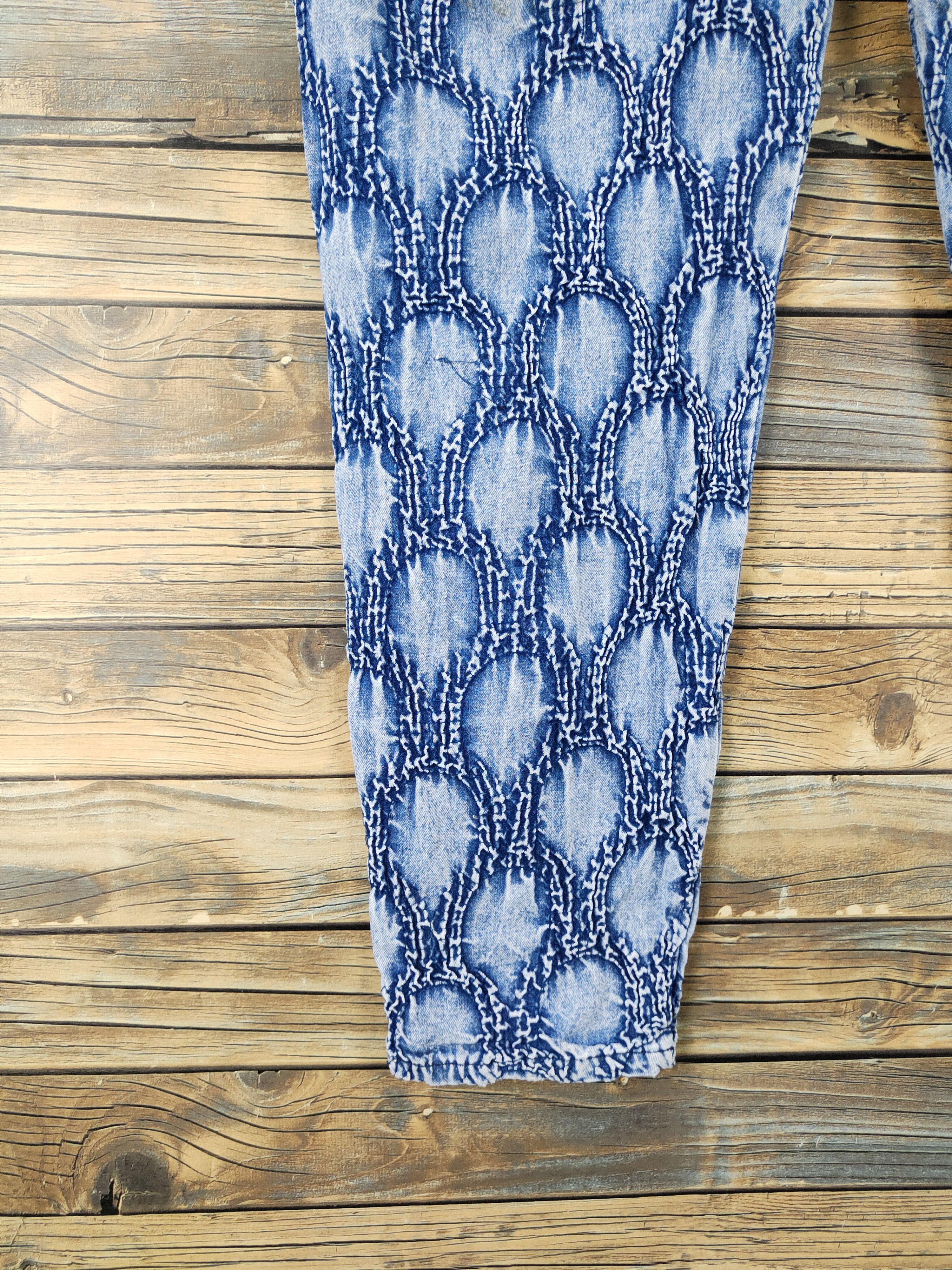 Japanese Brand Japan Vintage Blue No Pocket Casual Pants #W1959 Size US 31 - 11 Thumbnail