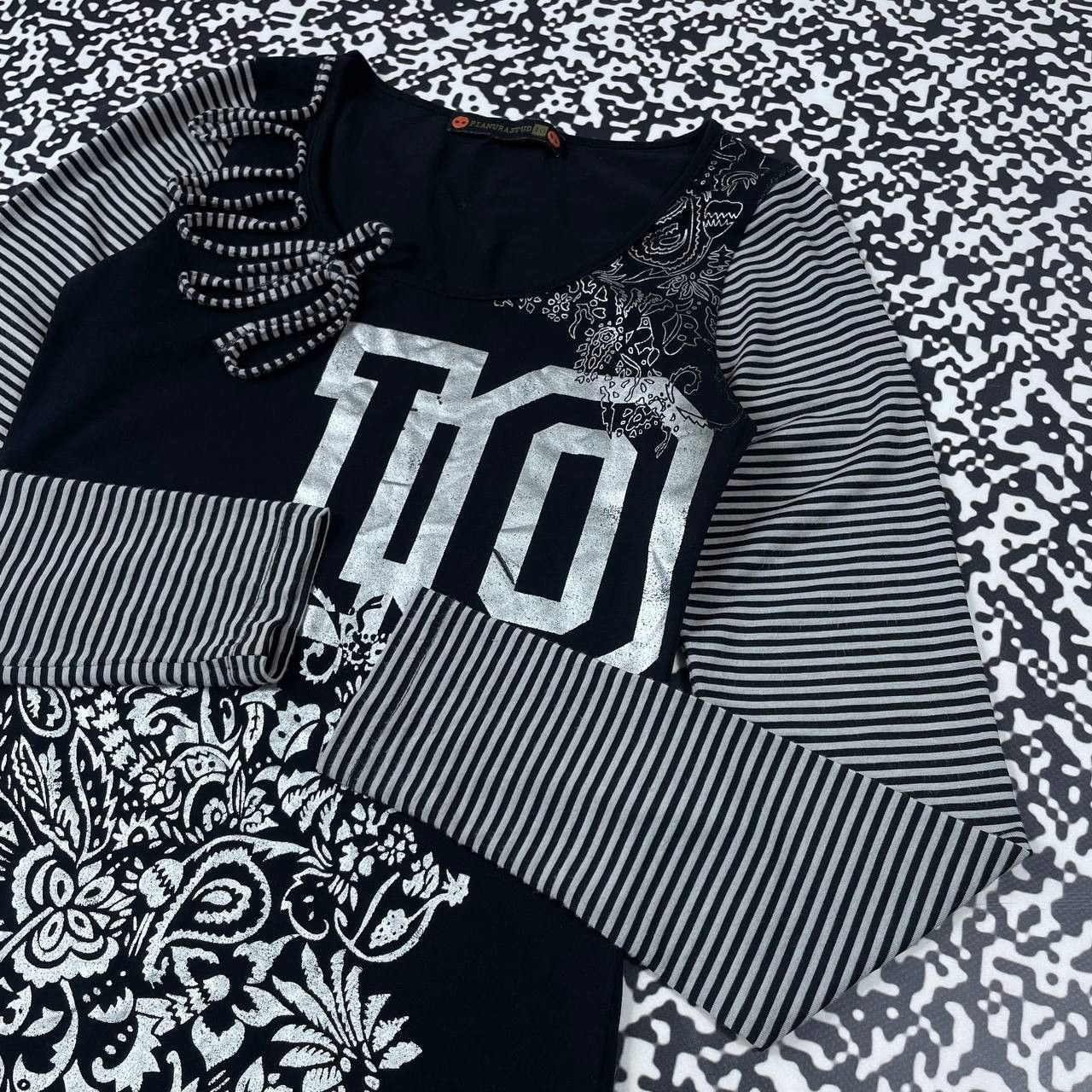 Japanese Brand Vintage Y2K Pianura Studio Japanese Art Style Longsleeve Size L / US 10 / IT 46 - 11 Thumbnail