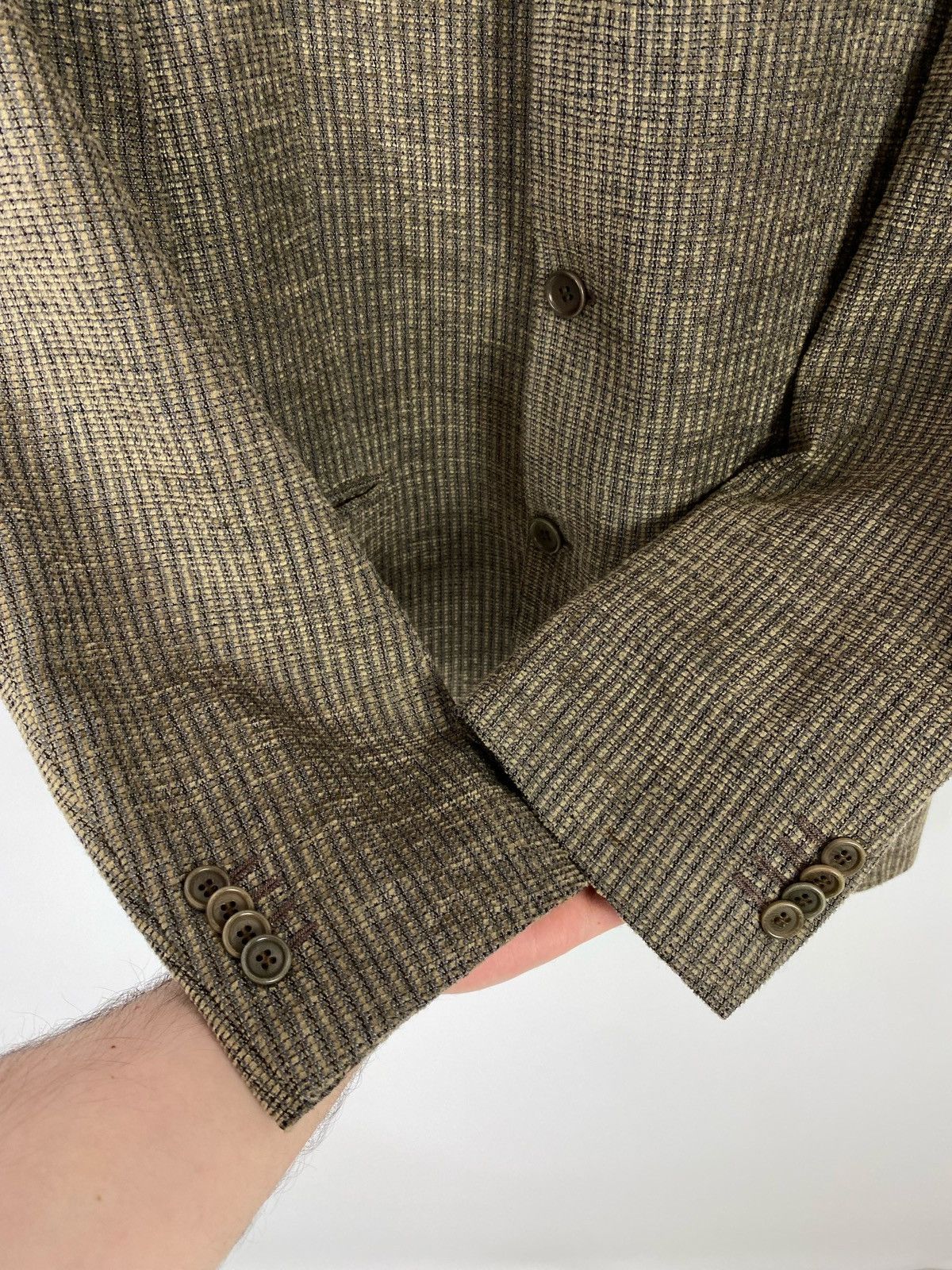 Gianfranco Ferre Gianfranco Ferre Studio Textured Wool Blend Blazer Jacket Size US M / EU 48-50 / 2 - 7 Thumbnail