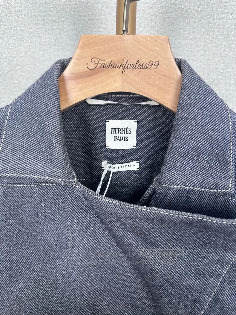 Hermes Hermes Denim Short Jacket Size XS / US 0-2 / IT 36-38 - 3 Thumbnail