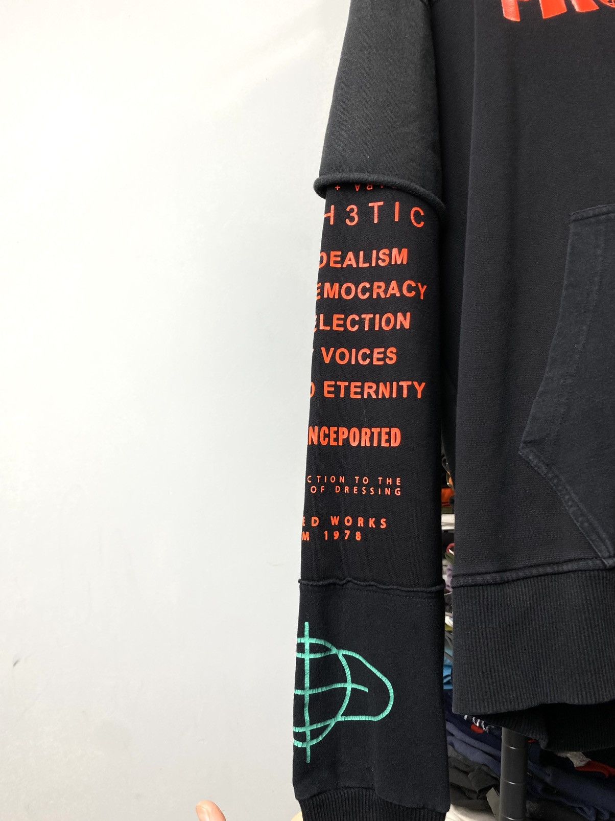 Diesel Rare! Patchwork Diesel Archive Sweatshirt Size US XL / EU 56 / 4 - 7 Thumbnail