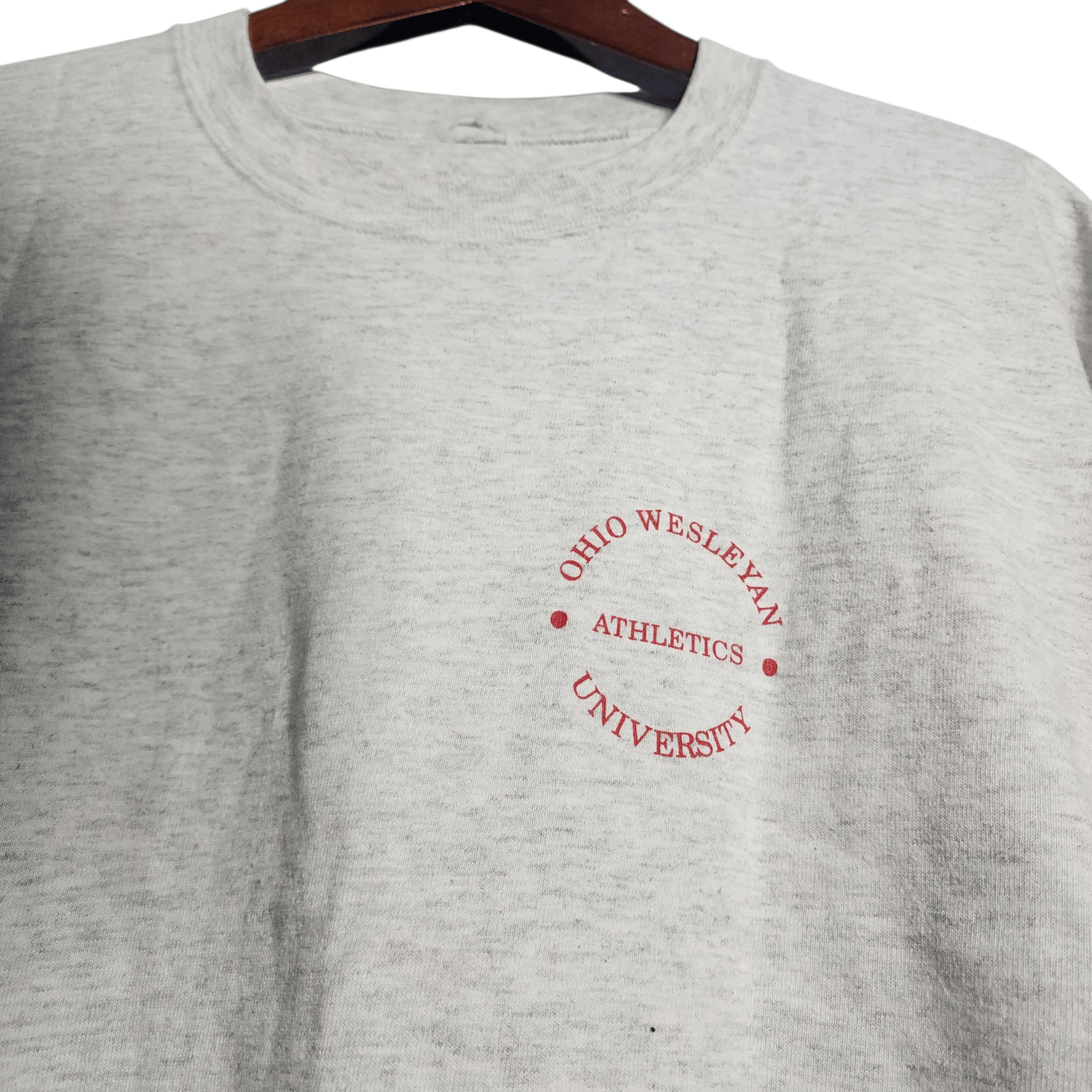 Vintage Rare Vintage 90s Ohio Wesleyan University tees OWU shirts Size US L / EU 52-54 / 3 - 4 Thumbnail