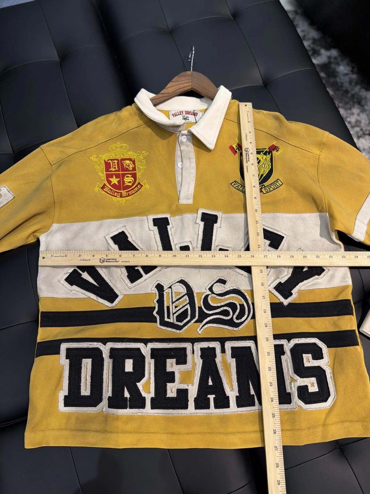 Vale Vale Forever Valley Dreams Rugby Long-Sleeve Tee Yellow (L) Size US L / EU 52-54 / 3 - 8 Thumbnail