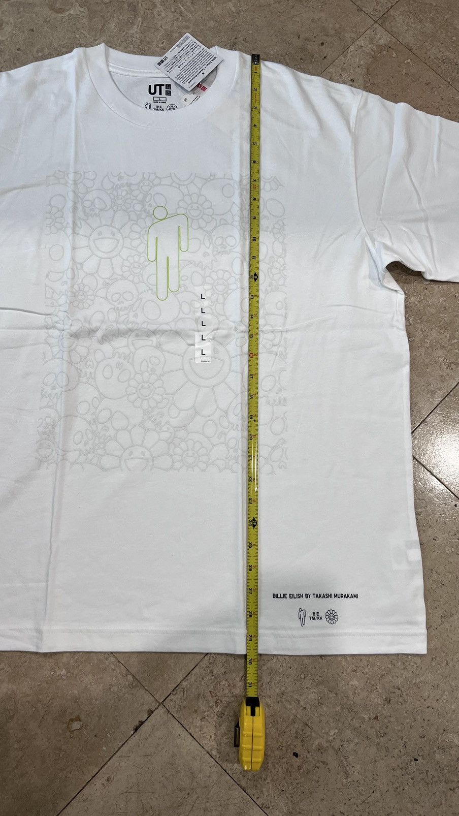 Billie Eilish × Takashi Murakami × Uniqlo Uniqlo/ Billie Eilish by Takashi Murakami Flower Skulls Tee Size US L / EU 52-54 / 3 - 7 Thumbnail