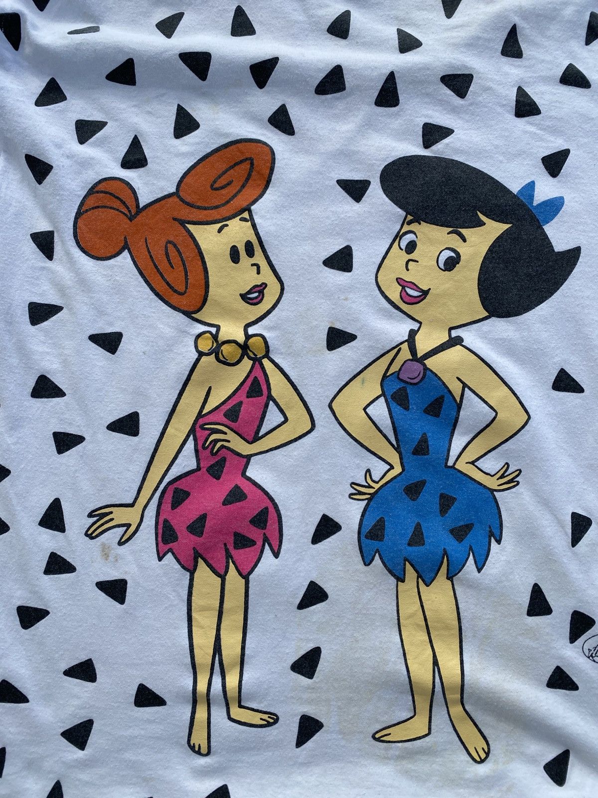 Delta Vintage tee the Flinstones 90s Size US XL / EU 56 / 4 - 2 Thumbnail
