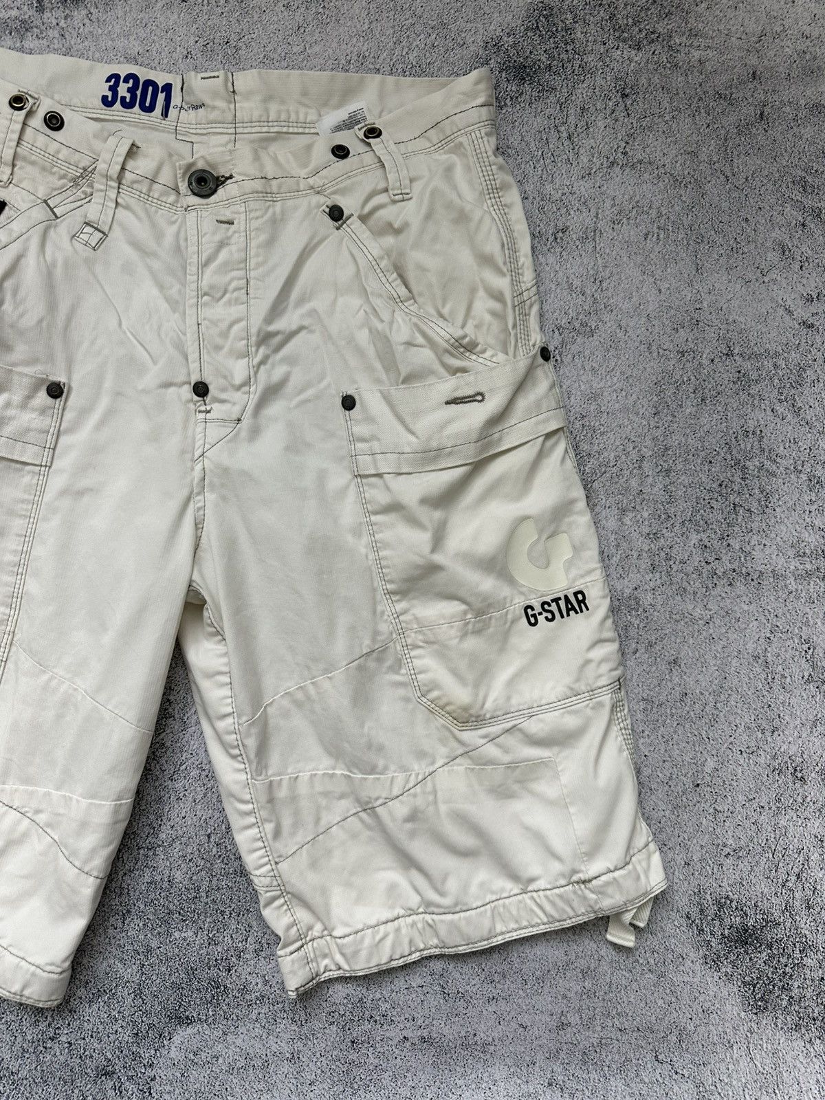 G-Star Men’s G-Star Raw Cargo Shorts Logo Size US 32 / EU 48 - 4 Thumbnail