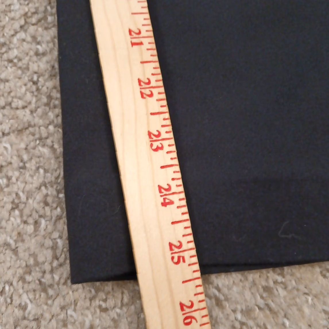 Vintage Chico's Cropped Pants Womens Size 6 US Black Flat Front Pockets Business Straight Leg 31x25 Modern Cropped Size 28" / US 6 / IT 42 - 7 Thumbnail