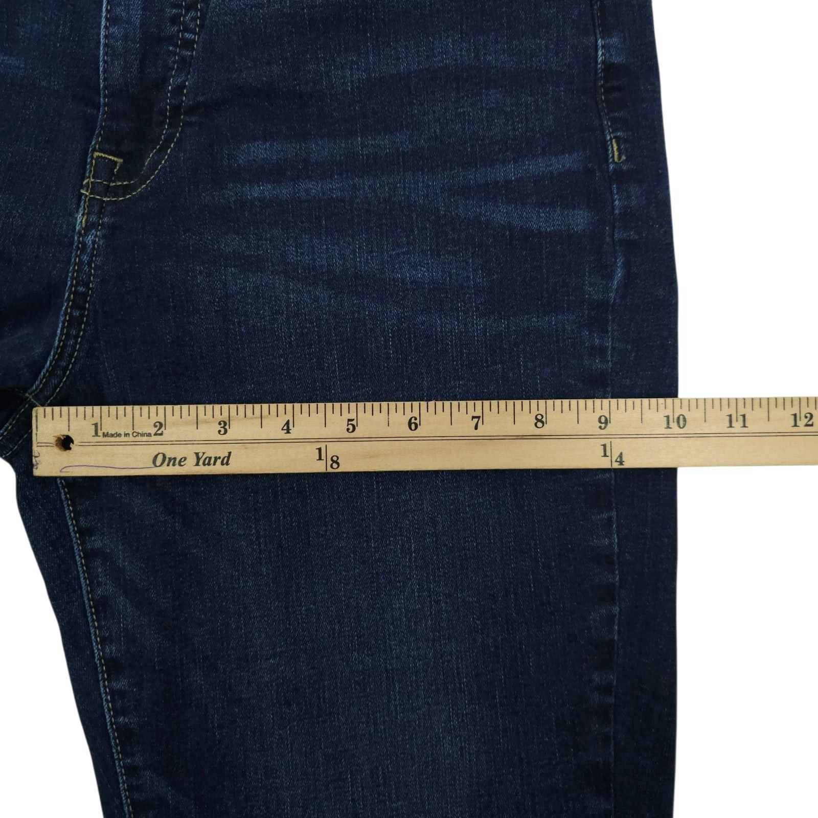 Lucky Brand Lucky Brand High Rise Flare Stevie Jeans 10/30 Dark Wash Size 32" / US 10 / IT 46 - 5 Thumbnail